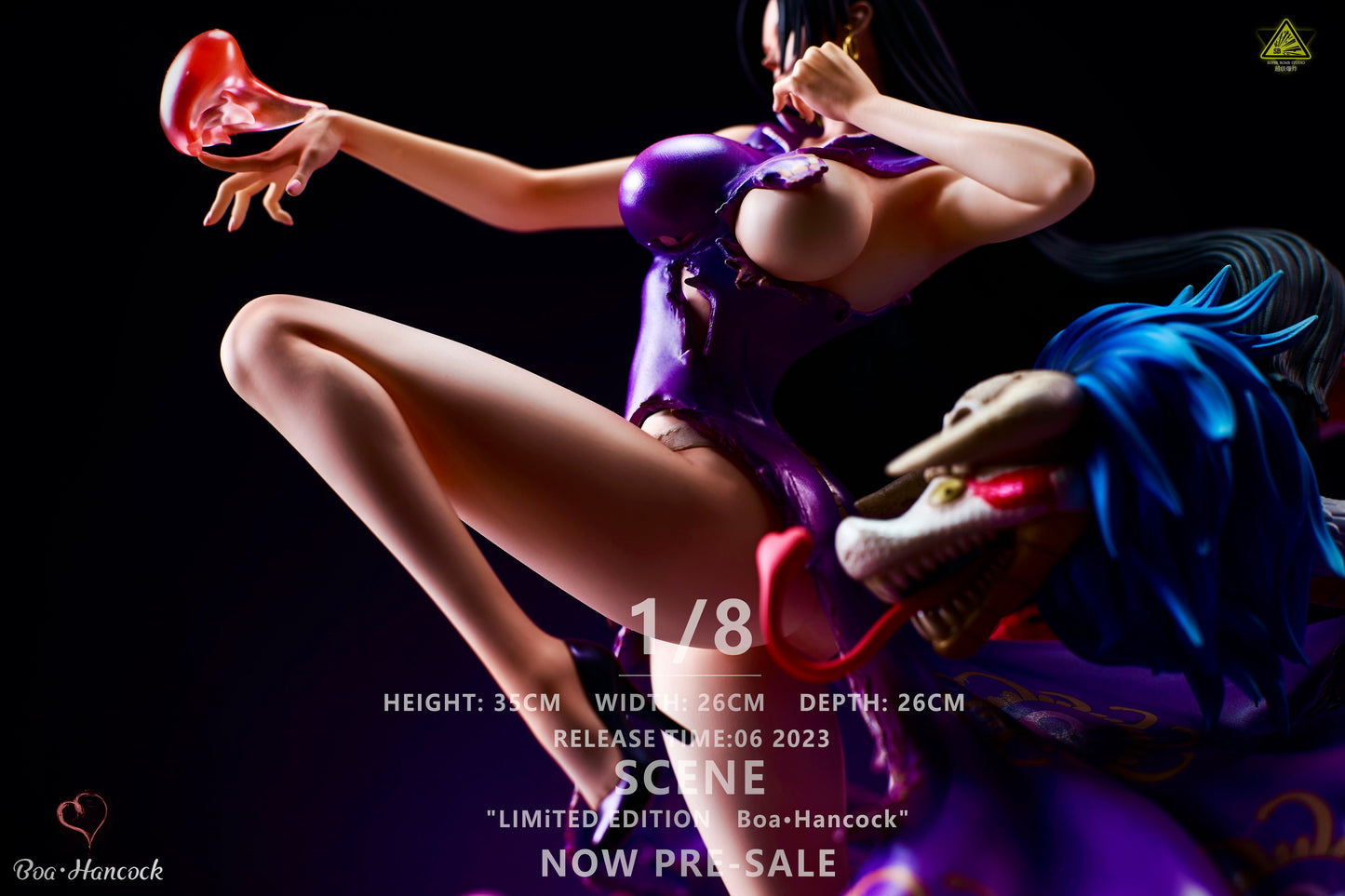 SUPER BOMB STUDIO – ONE PIECE: 7 WARLORDS BATTLE DAMAGED SERIES, 3. BOA HANCOCK [PRE-ORDER]