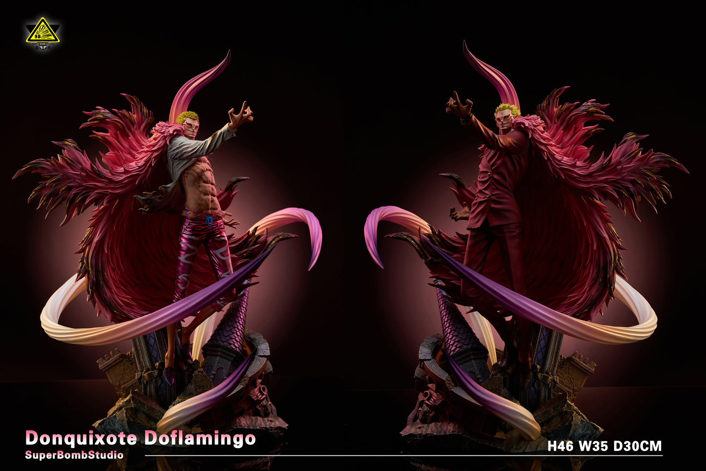 SUPER BOMB STUDIO – ONE PIECE: THIRD ANNIVERSARY DOFLAMINGO [PRE-ORDER]