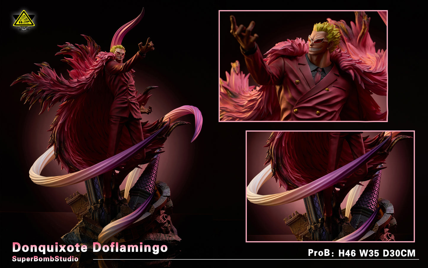 SUPER BOMB STUDIO – ONE PIECE: THIRD ANNIVERSARY DOFLAMINGO [PRE-ORDER]