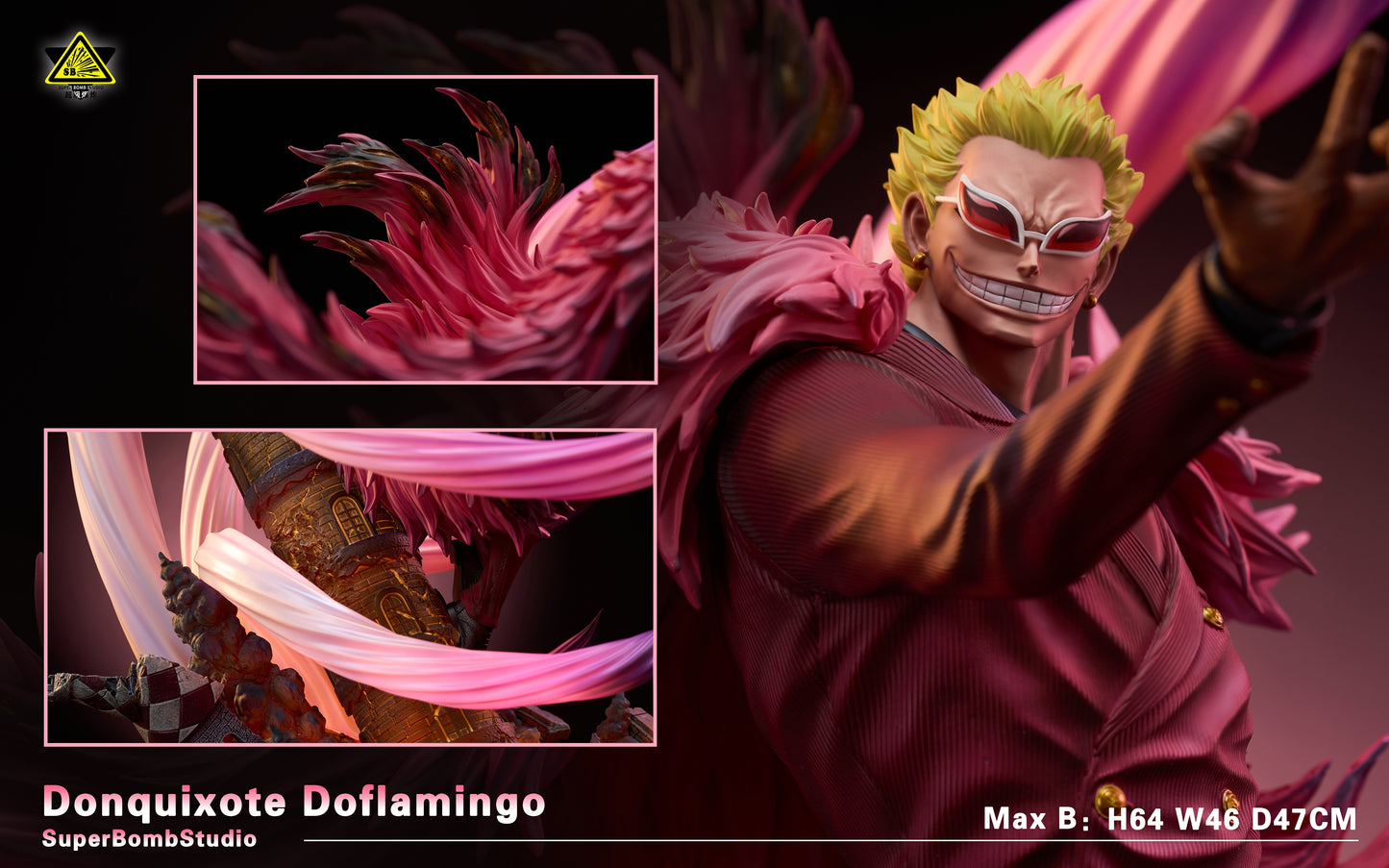 SUPER BOMB STUDIO – ONE PIECE: THIRD ANNIVERSARY DOFLAMINGO [PRE-ORDER]