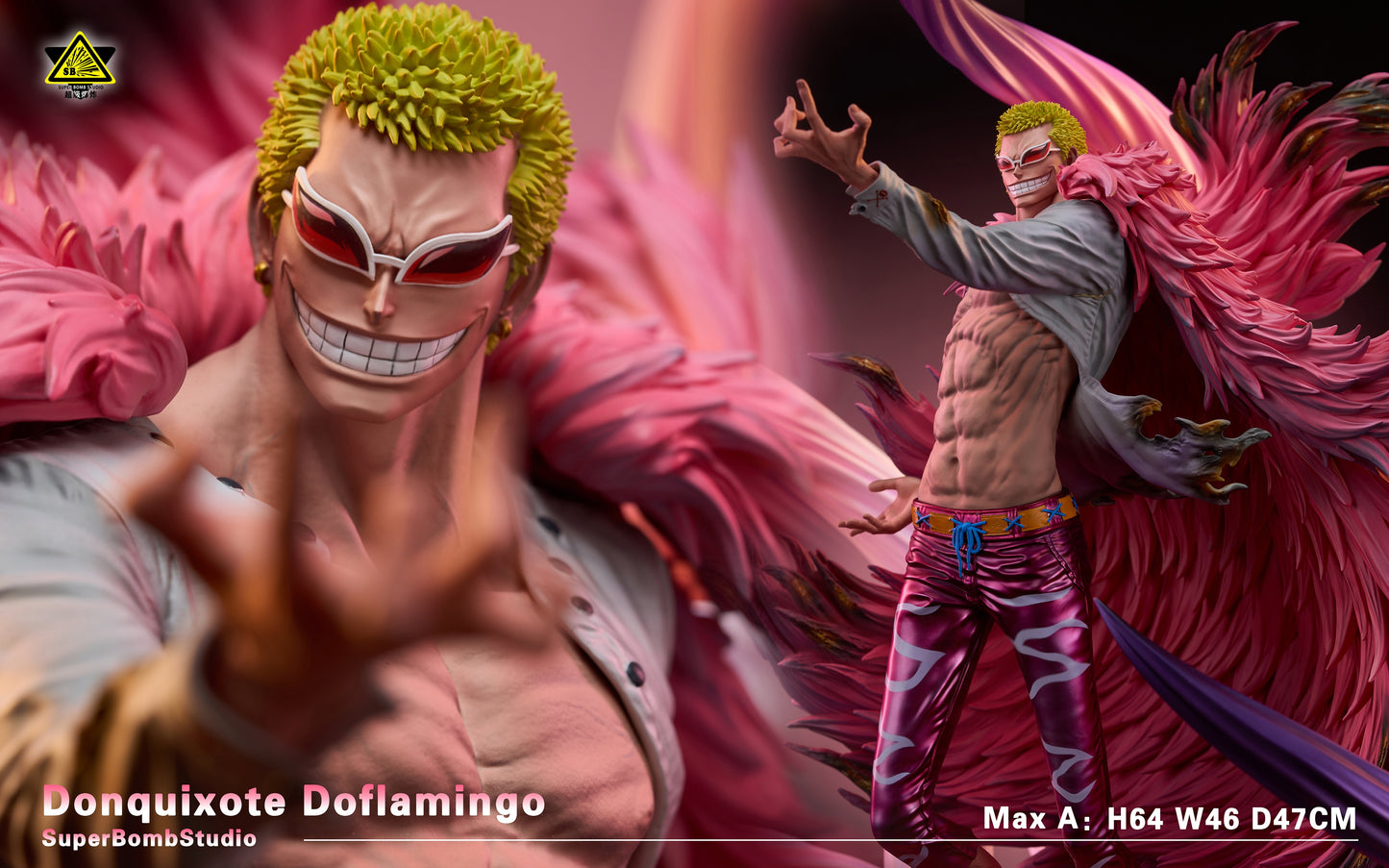 SUPER BOMB STUDIO – ONE PIECE: THIRD ANNIVERSARY DOFLAMINGO [PRE-ORDER]