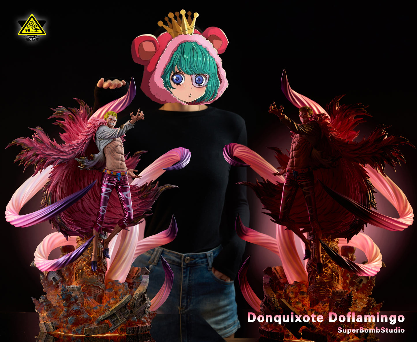 SUPER BOMB STUDIO – ONE PIECE: THIRD ANNIVERSARY DOFLAMINGO [PRE-ORDER]
