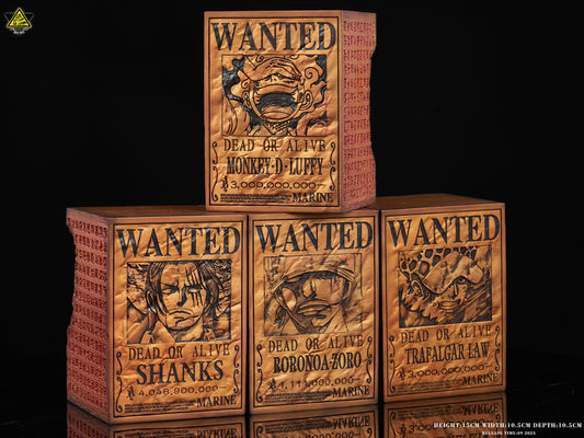SUPER BOMB STUDIO – ONE PIECE: WANTED POSTER PONEGLYPH [IN STOCK]