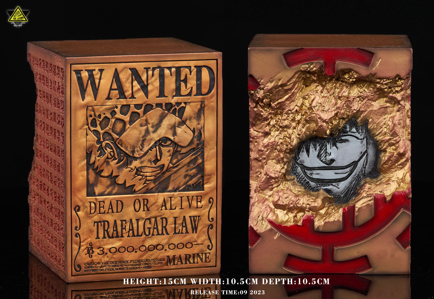 SUPER BOMB STUDIO – ONE PIECE: WANTED POSTER PONEGLYPH [IN STOCK]