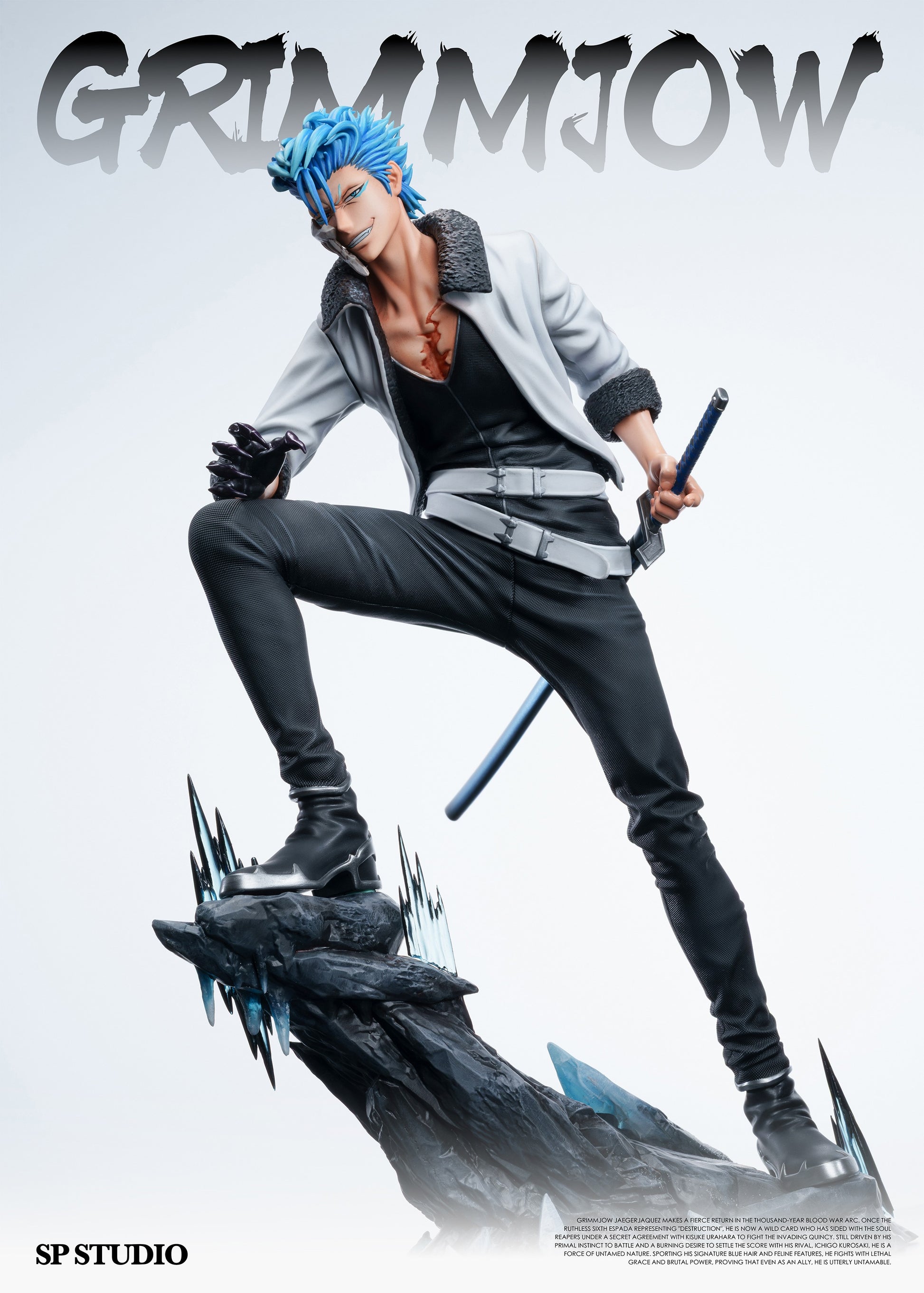 SUPER PUNCH STUDIO - BLEACH THOUSAND-YEAR BLOOD WAR, GRIMMJOW 12