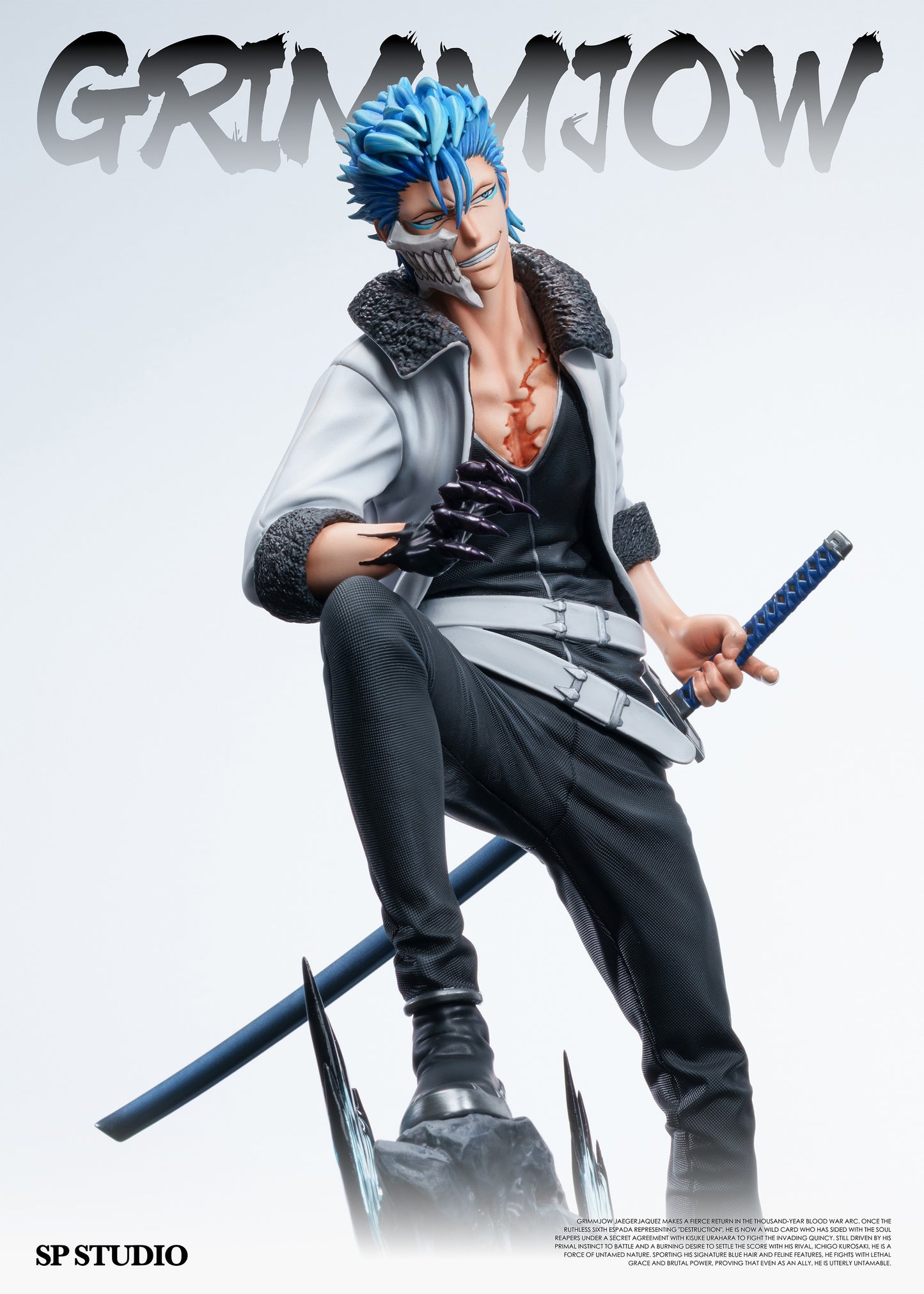 SUPER PUNCH STUDIO - BLEACH THOUSAND-YEAR BLOOD WAR, GRIMMJOW 9