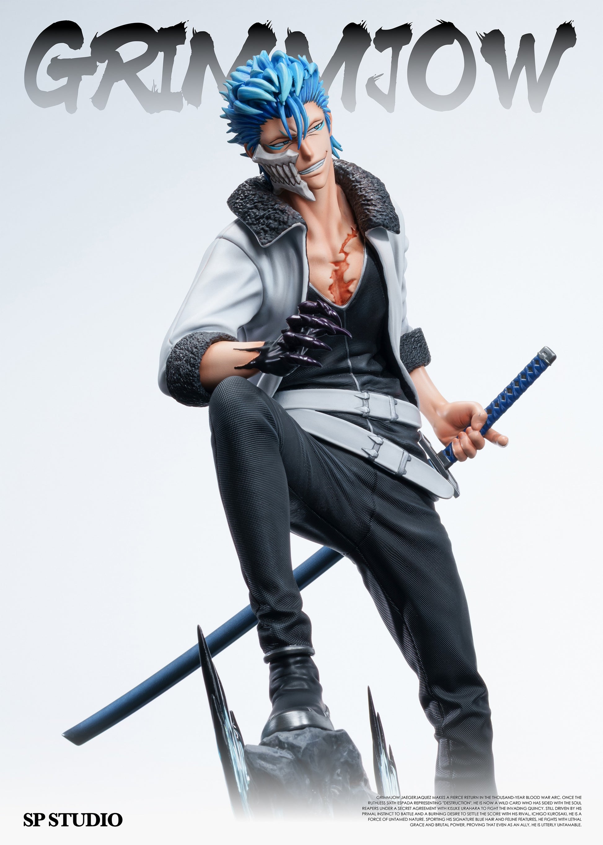 SUPER PUNCH STUDIO - BLEACH THOUSAND-YEAR BLOOD WAR, GRIMMJOW 9
