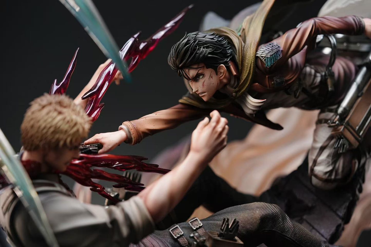 SURE STUDIO - ATTACK ON TITAN: SSS TITAN BATTLE SERIES, LEVI VS REINER [PRE-ORDER]