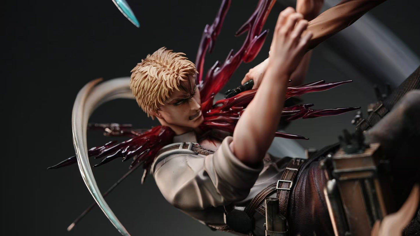 SURE STUDIO - ATTACK ON TITAN: SSS TITAN BATTLE SERIES, LEVI VS REINER [PRE-ORDER]