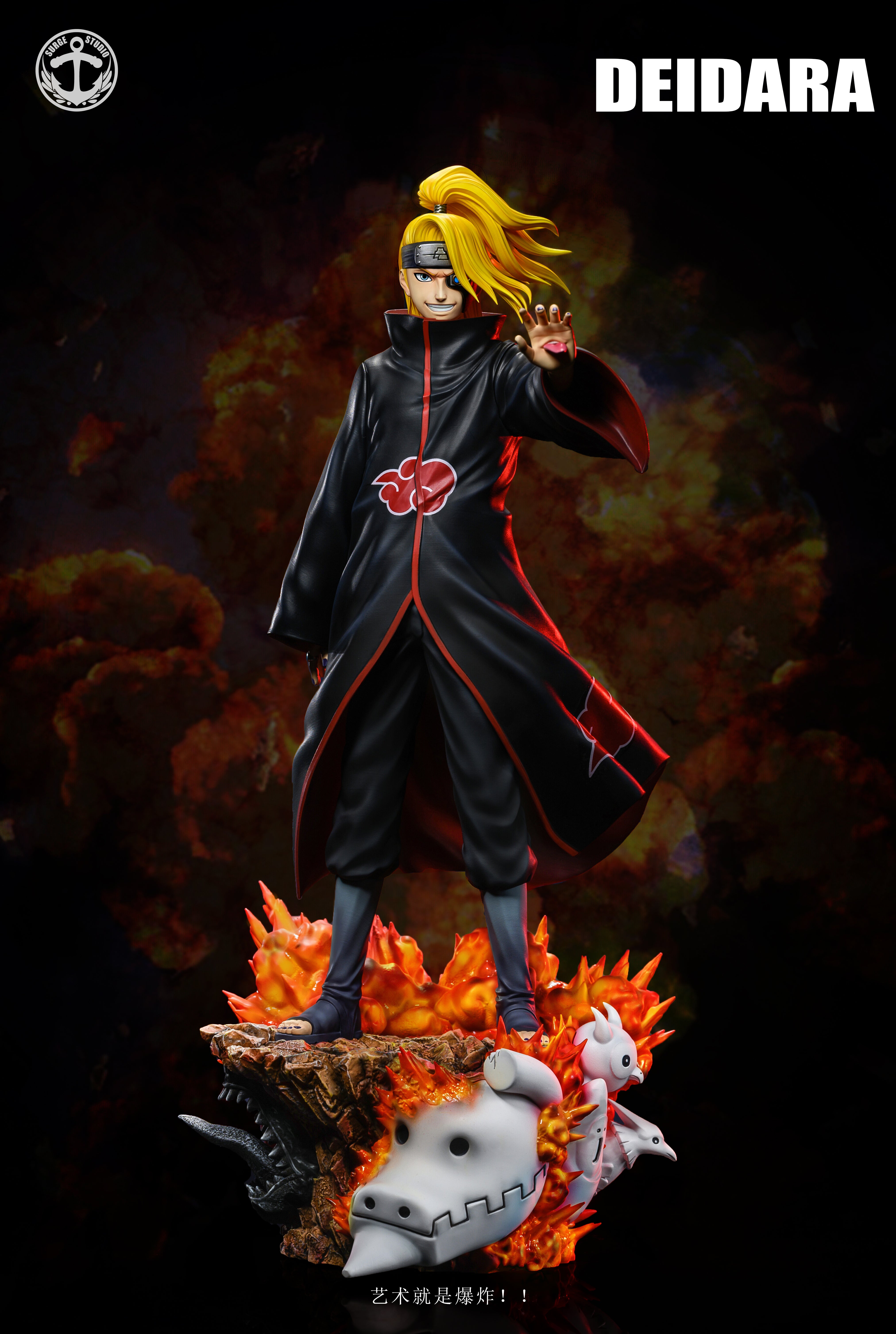 SURGE STUDIO – NARUTO: AKATSUKI STANDING SERIES, DEIDARA AND