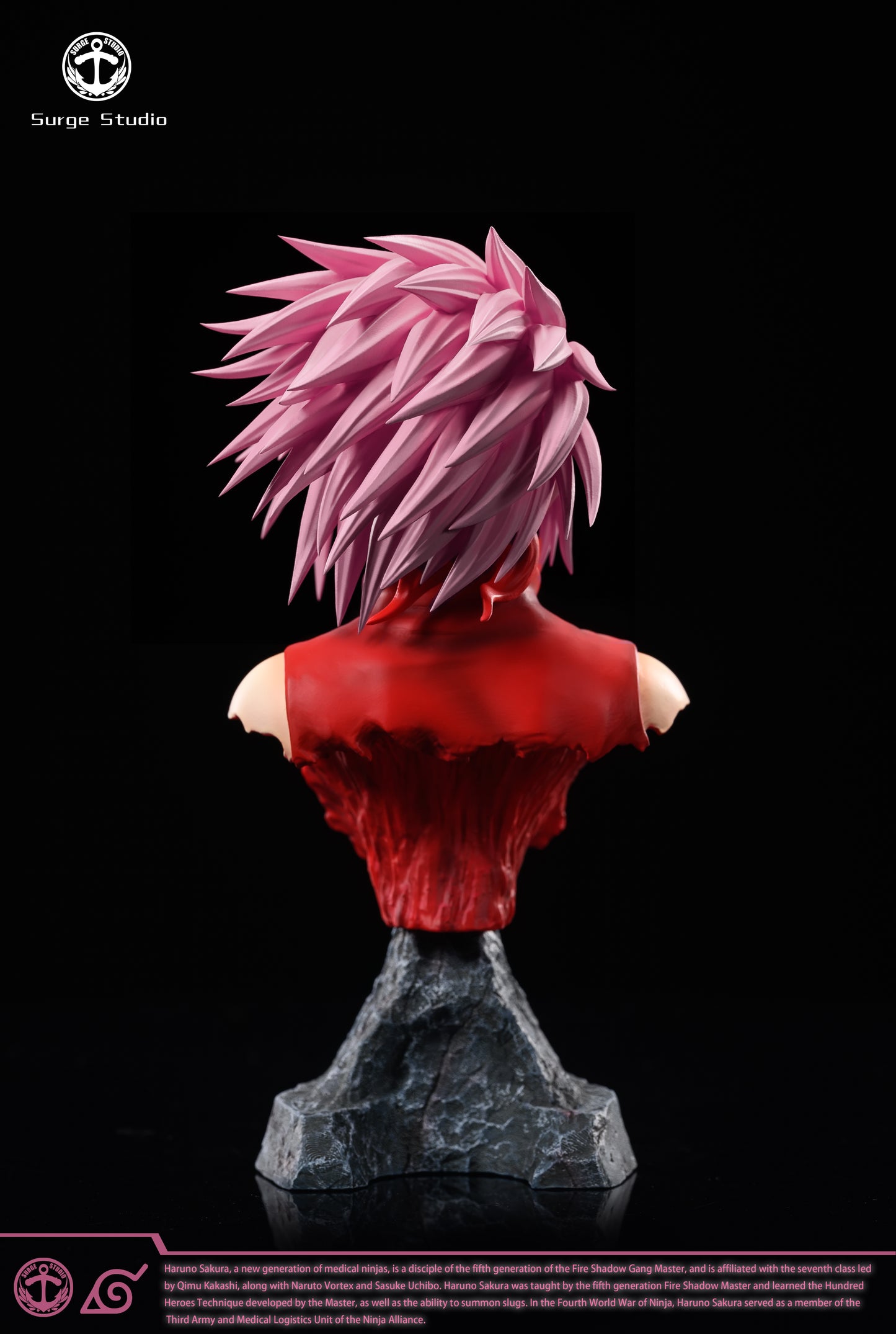 SURGE STUDIO – NARUTO: BUST SERIES, SASUKE AND SAKURA [IN STOCK]