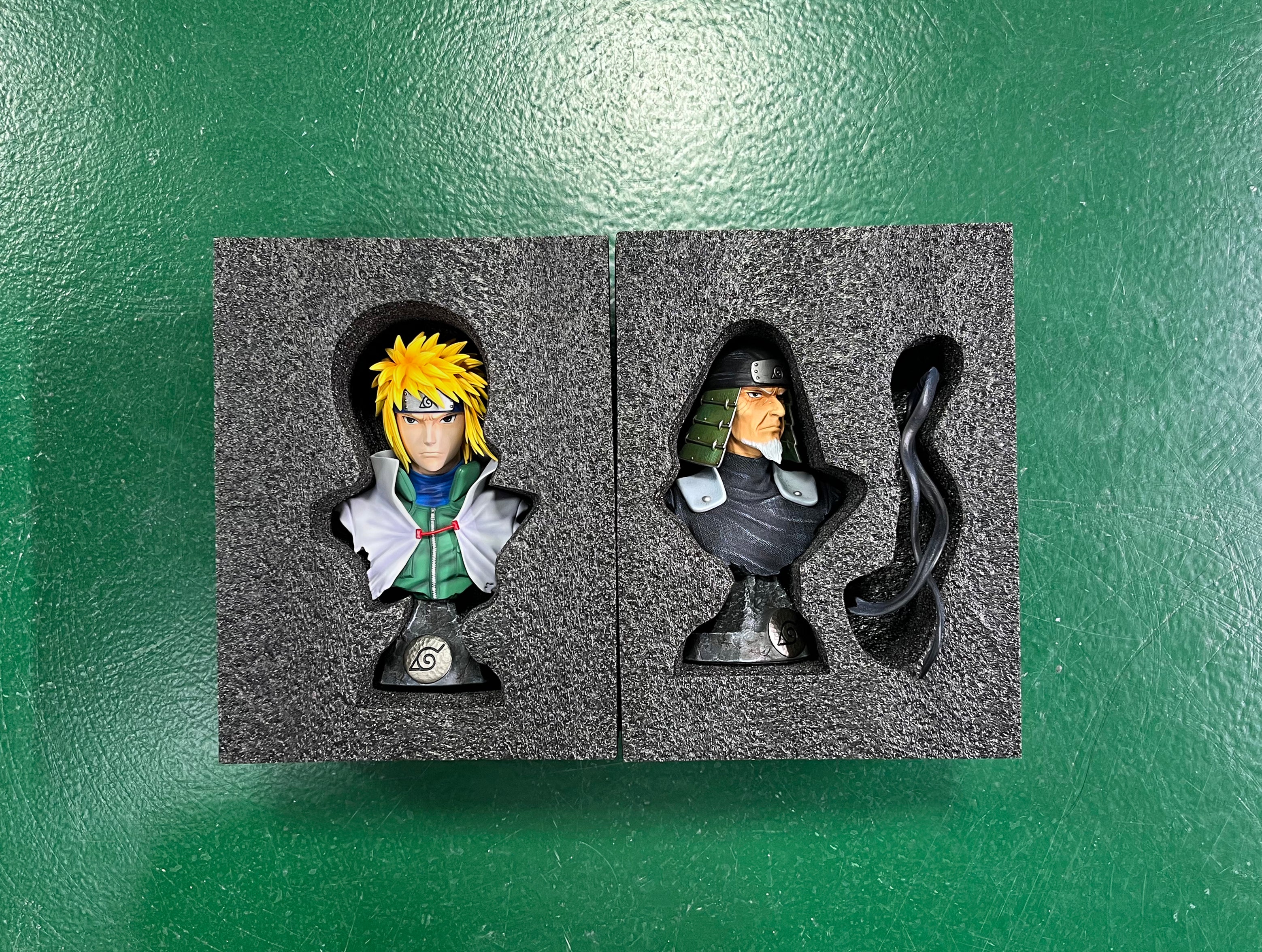 SURGE STUDIO – NARUTO: HOKAGE BUST SERIES 3. HIRUZEN AND 4. MINATO