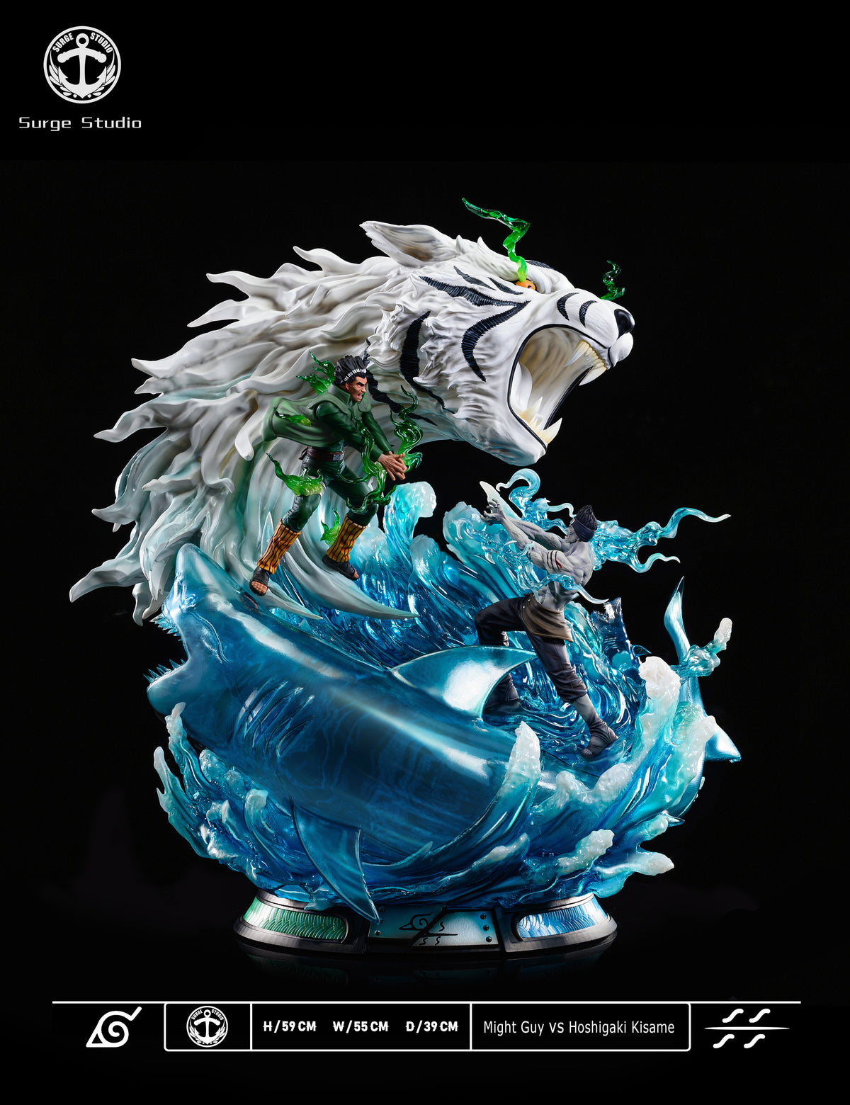 SURGE STUDIO – NARUTO: HIGH END CUSTOM SERIES, MIGHT GUY VS KISAME [IN ...