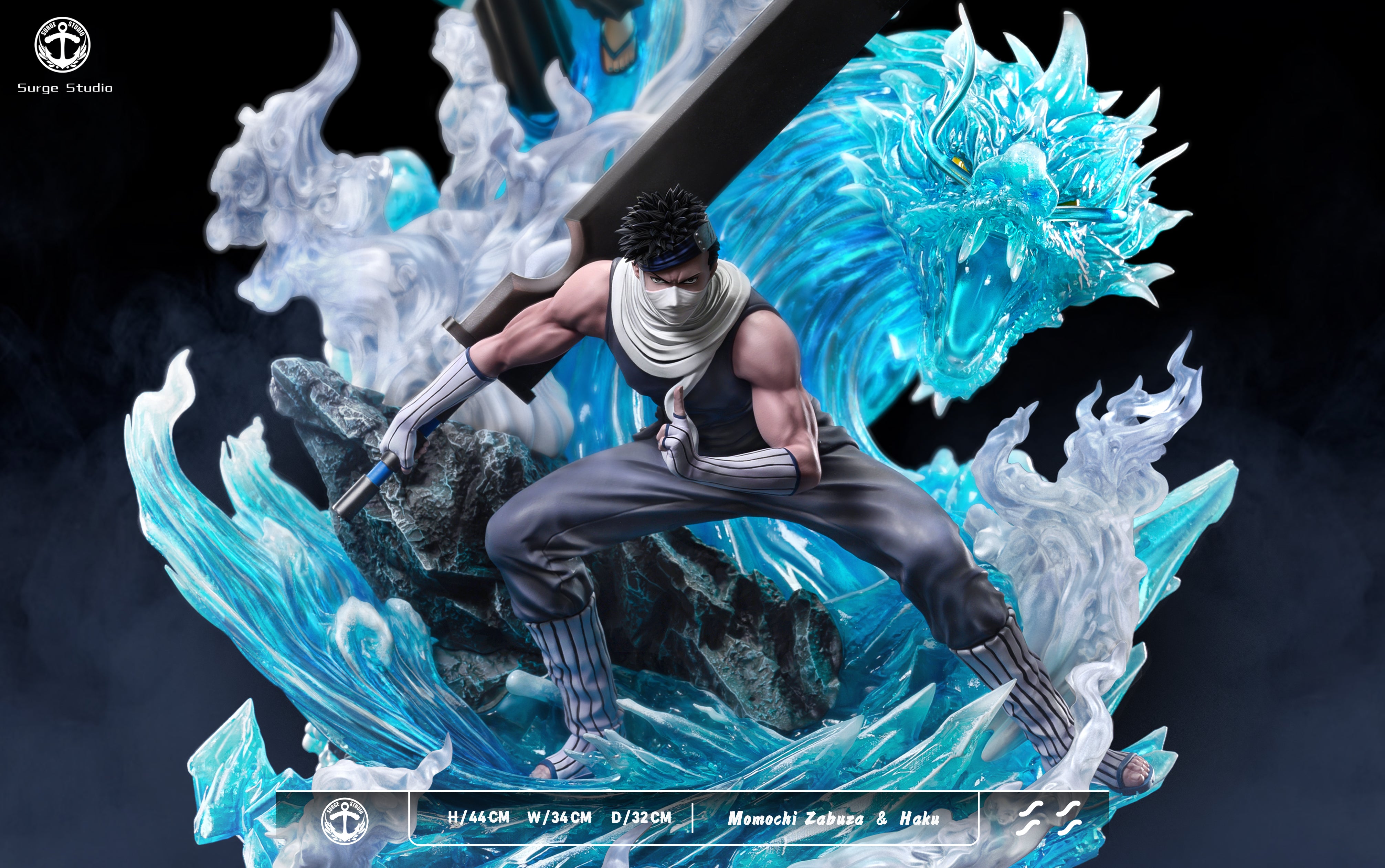 HAKUコラージュ SURGE STUDIO – NARUTO: ZABUZA AND HAKU [IN STOCK] – FF COLLECTIBLES