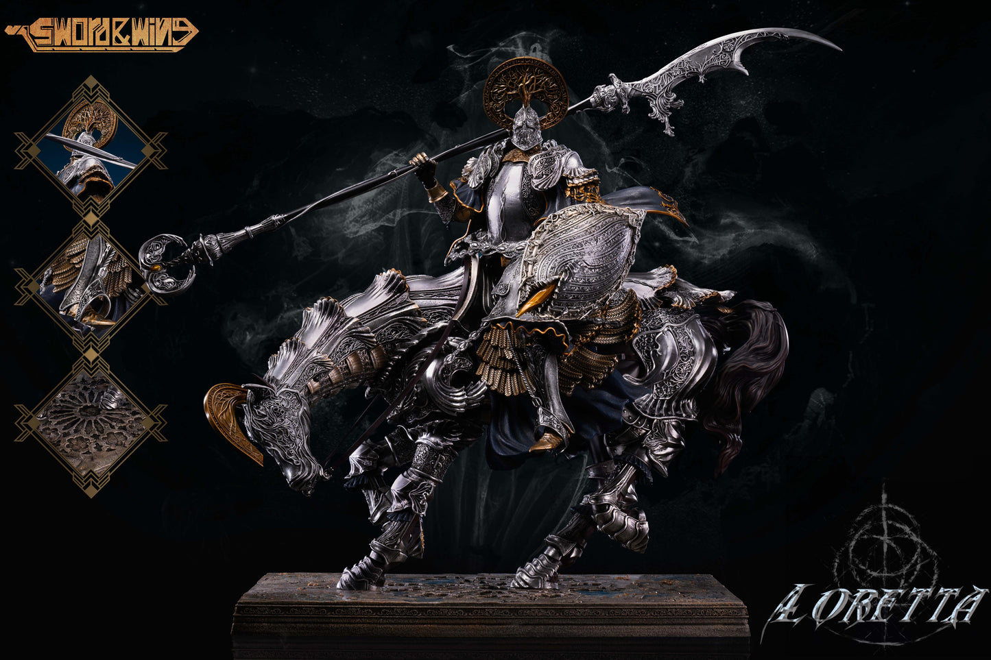 SWORD & WING STUDIO – ELDEN RING: LORETTA, KNIGHT OF THE HALIGTREE [PRE-ORDER]