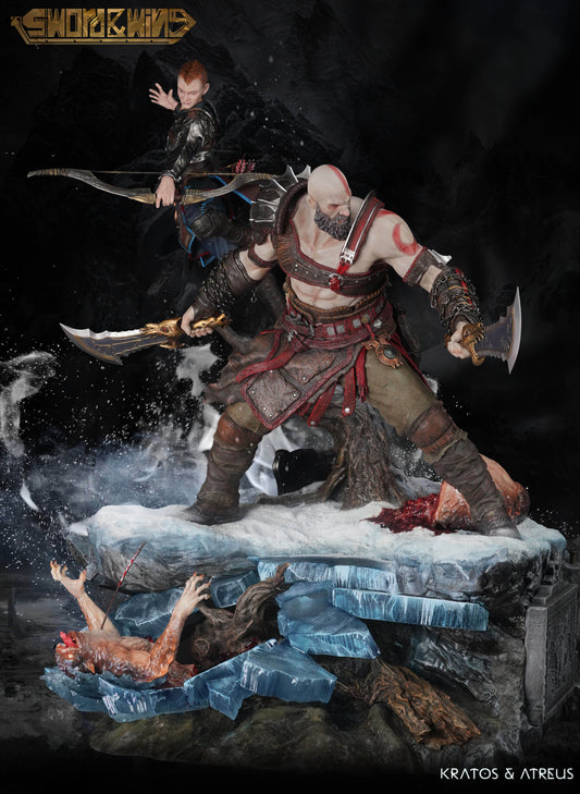 SWORD & WING STUDIO – GOD OF WAR: KRATOS AND ATREUS [PRE-ORDER]