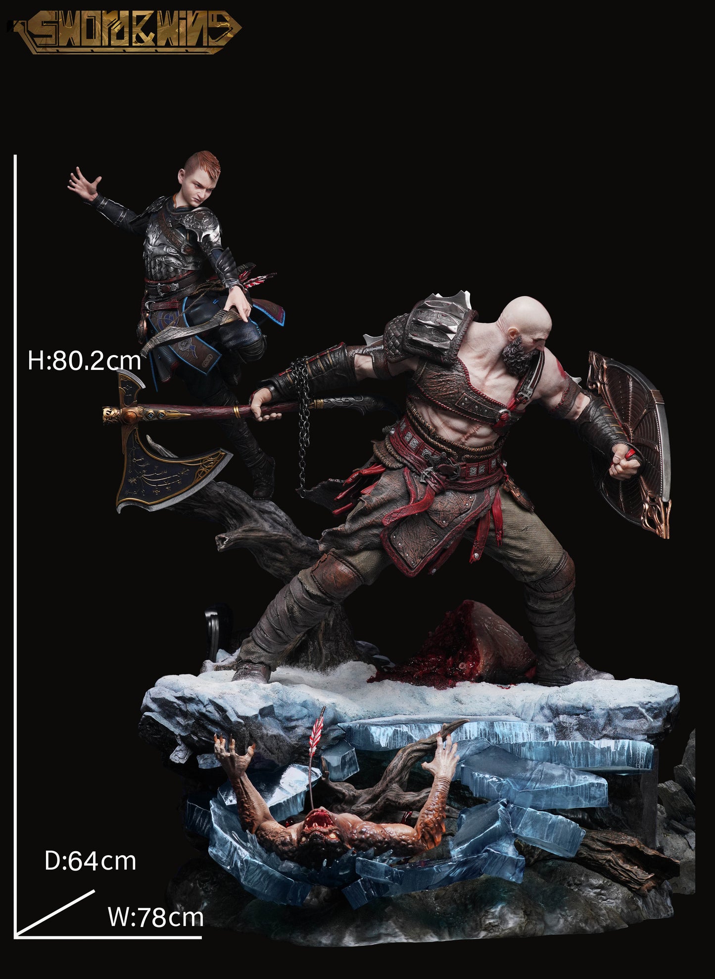 SWORD & WING STUDIO – GOD OF WAR: KRATOS AND ATREUS [PRE-ORDER]