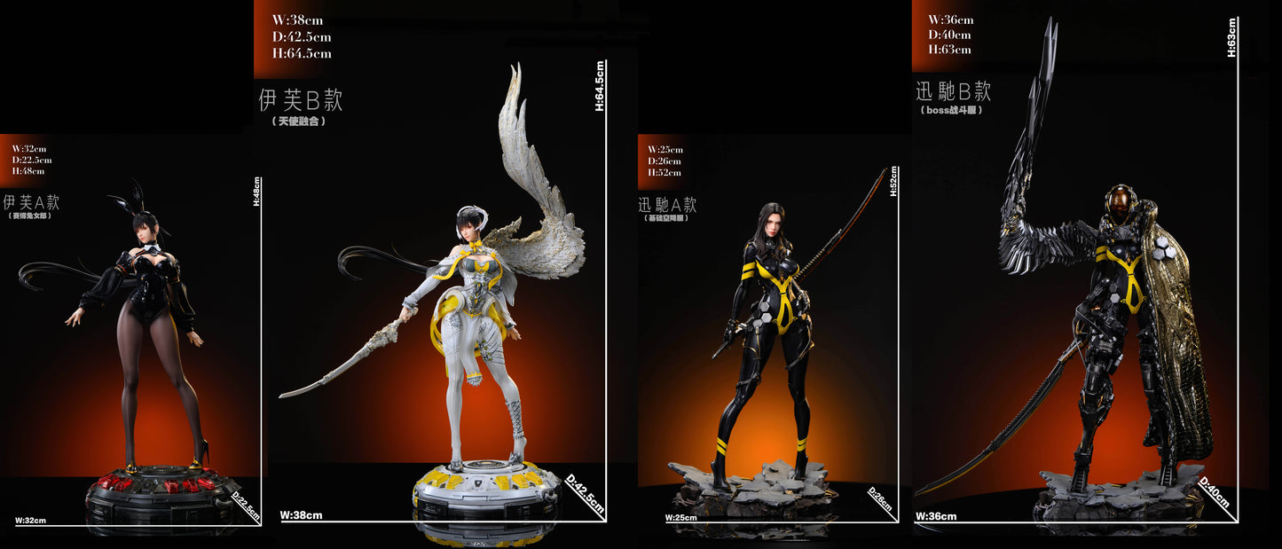SWORD & WING STUDIO – STELLAR BLADE: EVE AND TACHY [PRE-ORDER]