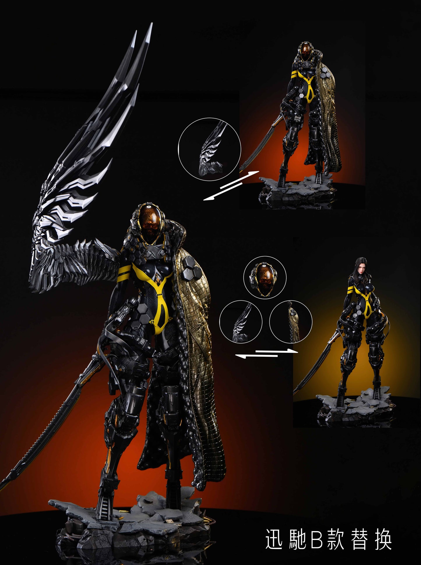 SWORD & WING STUDIO – STELLAR BLADE: EVE AND TACHY [PRE-ORDER]