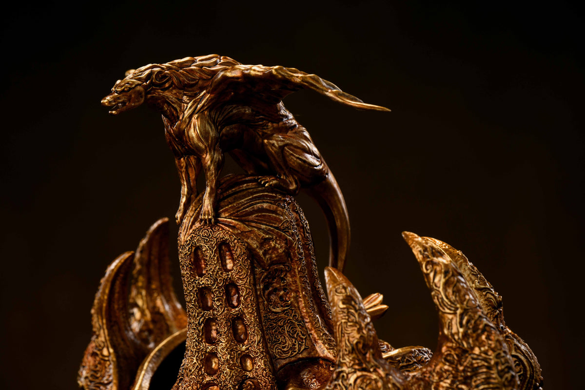 SWORD & WING STUDIO - ELDEN RING TREE SENTINEL, DRACONIC TREE SENTINEL AND HALIGTREE KNIGHT LORETTA BUST 13 18