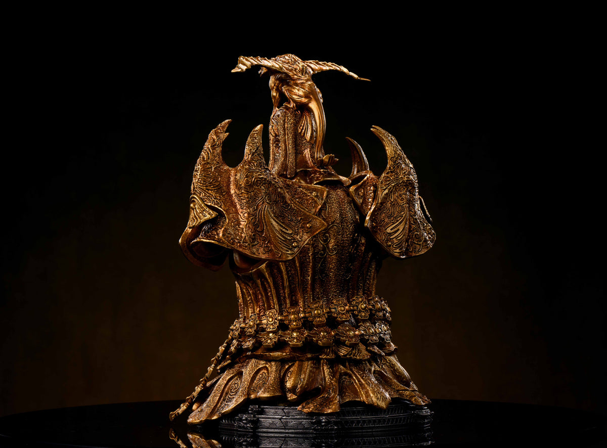 SWORD & WING STUDIO - ELDEN RING TREE SENTINEL, DRACONIC TREE SENTINEL AND HALIGTREE KNIGHT LORETTA BUST 13 21