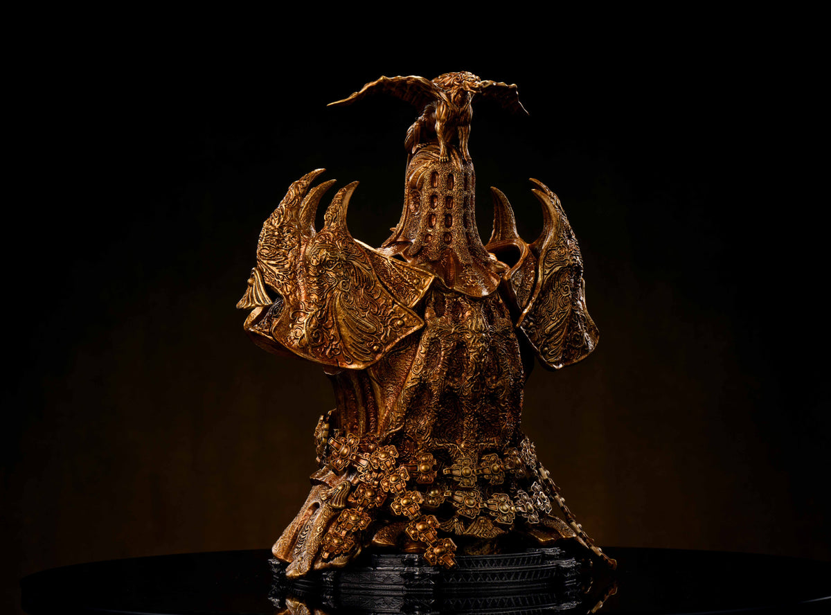 SWORD & WING STUDIO - ELDEN RING TREE SENTINEL, DRACONIC TREE SENTINEL AND HALIGTREE KNIGHT LORETTA BUST 13 22
