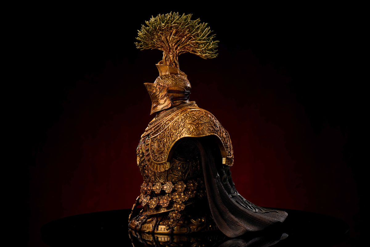 SWORD & WING STUDIO - ELDEN RING TREE SENTINEL, DRACONIC TREE SENTINEL AND HALIGTREE KNIGHT LORETTA BUST 13 25