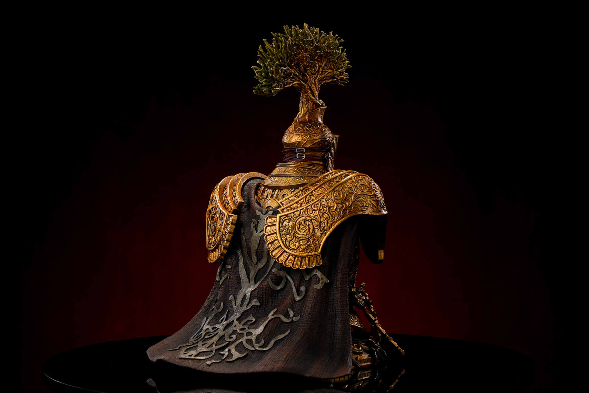 SWORD & WING STUDIO - ELDEN RING TREE SENTINEL, DRACONIC TREE SENTINEL AND HALIGTREE KNIGHT LORETTA BUST 13 26