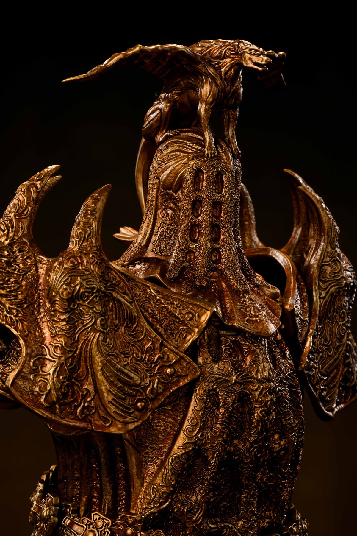 SWORD & WING STUDIO - ELDEN RING TREE SENTINEL, DRACONIC TREE SENTINEL AND HALIGTREE KNIGHT LORETTA BUST 13 7