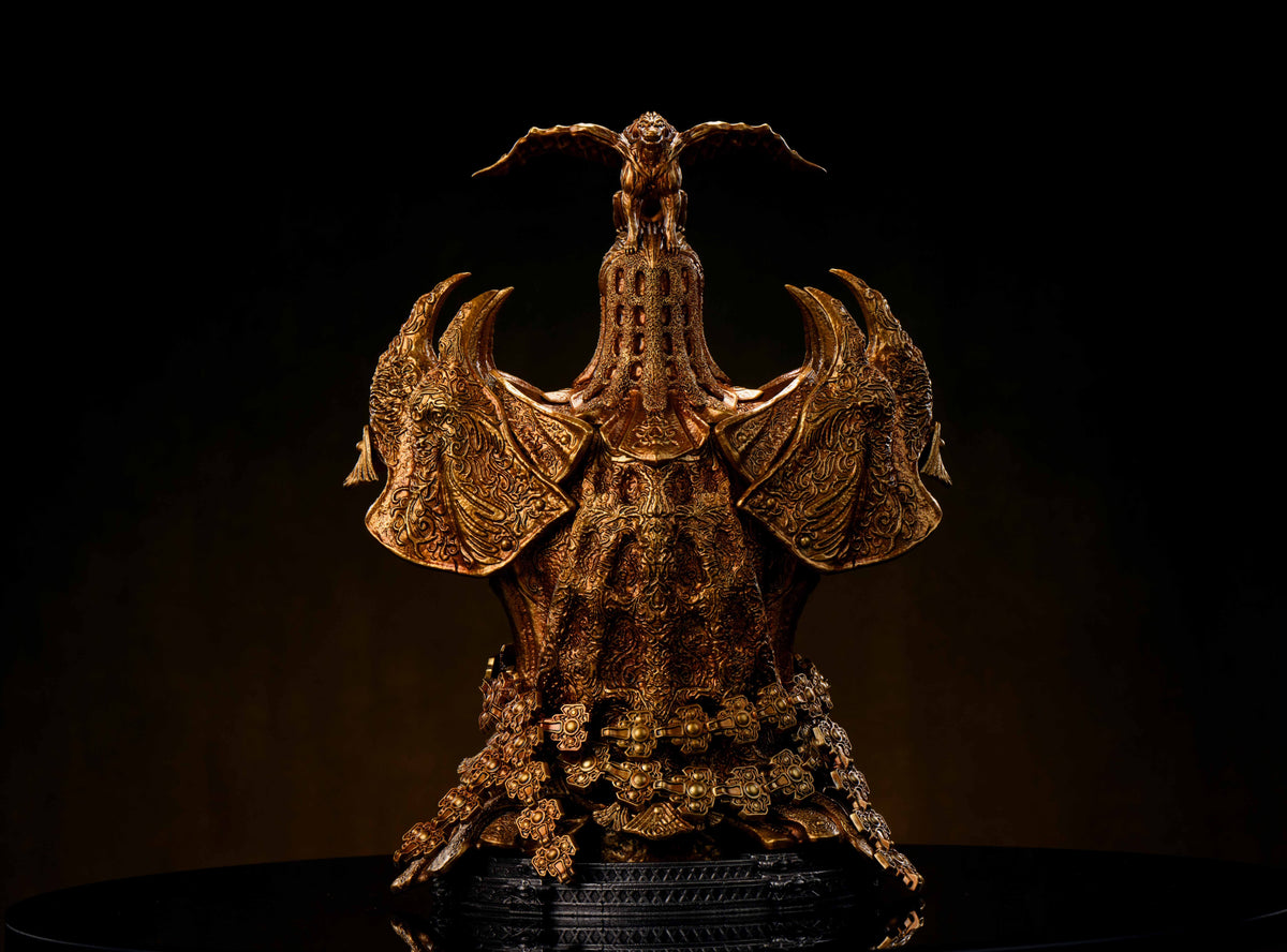 SWORD & WING STUDIO - ELDEN RING TREE SENTINEL, DRACONIC TREE SENTINEL AND HALIGTREE KNIGHT LORETTA BUST 13 8