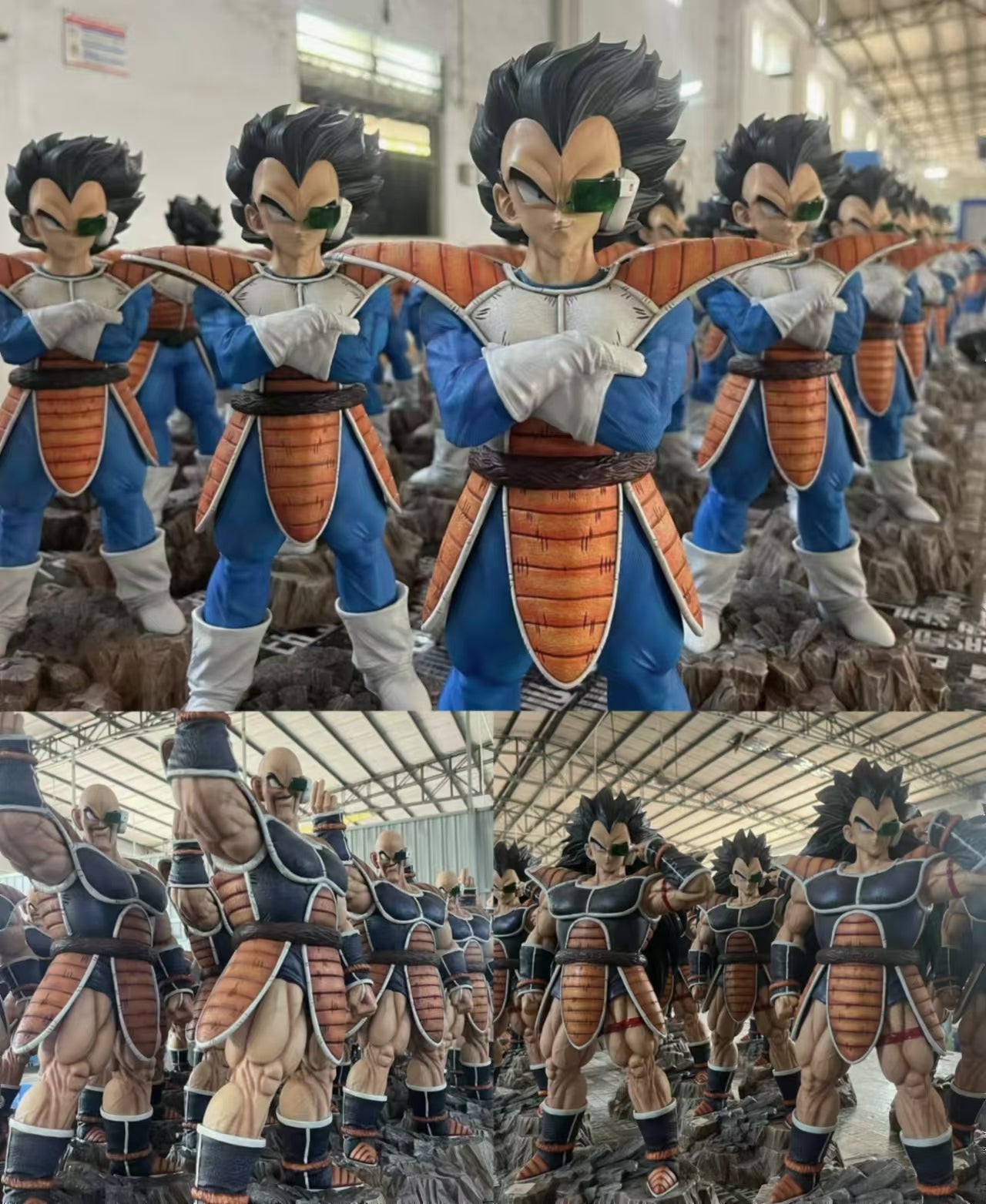 T-REX STUDIO – DRAGON BALL Z: SAIYAN INVASION TRIO, VEGETA, NAPPA AND RADITZ [IN STOCK]