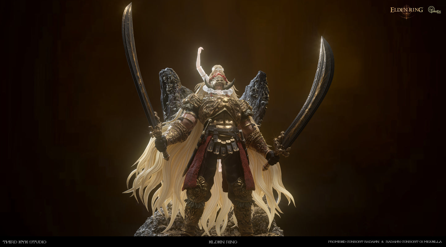 THIRD EYE STUDIO – ELDEN RING: 3. PROMISED CONSORT RADAHN AND RADAHN, CONSORT OF MIQUELLA [PRE-ORDER]
