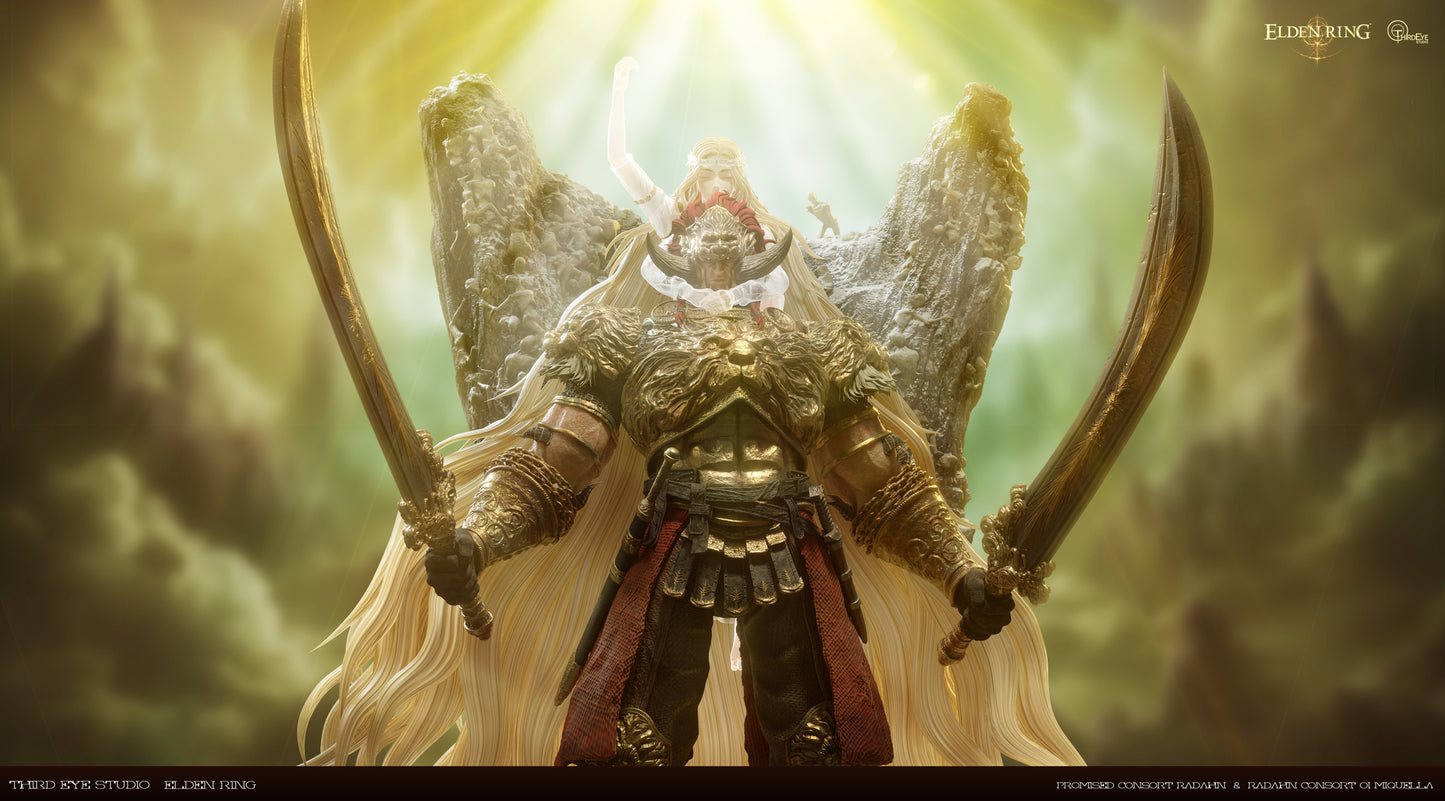 THIRD EYE STUDIO – ELDEN RING: 3. PROMISED CONSORT RADAHN AND RADAHN, CONSORT OF MIQUELLA [PRE-ORDER]