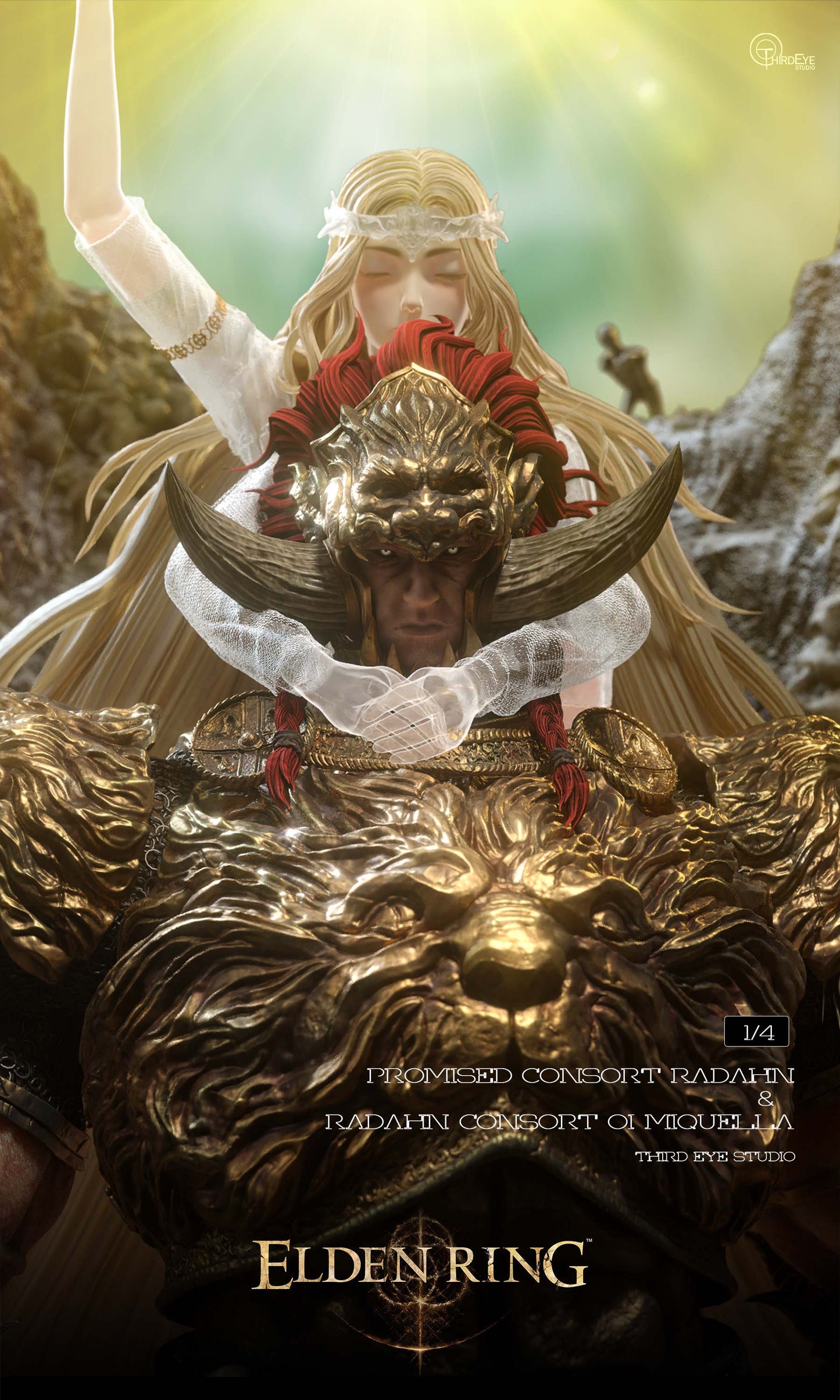 THIRD EYE STUDIO – ELDEN RING: 3. PROMISED CONSORT RADAHN AND RADAHN, CONSORT OF MIQUELLA [PRE-ORDER]