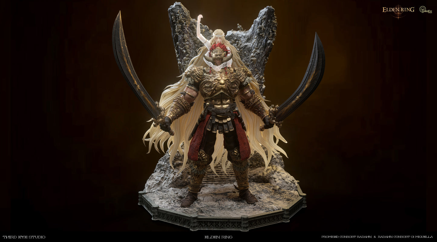 THIRD EYE STUDIO – ELDEN RING: 3. PROMISED CONSORT RADAHN AND RADAHN, CONSORT OF MIQUELLA [PRE-ORDER]
