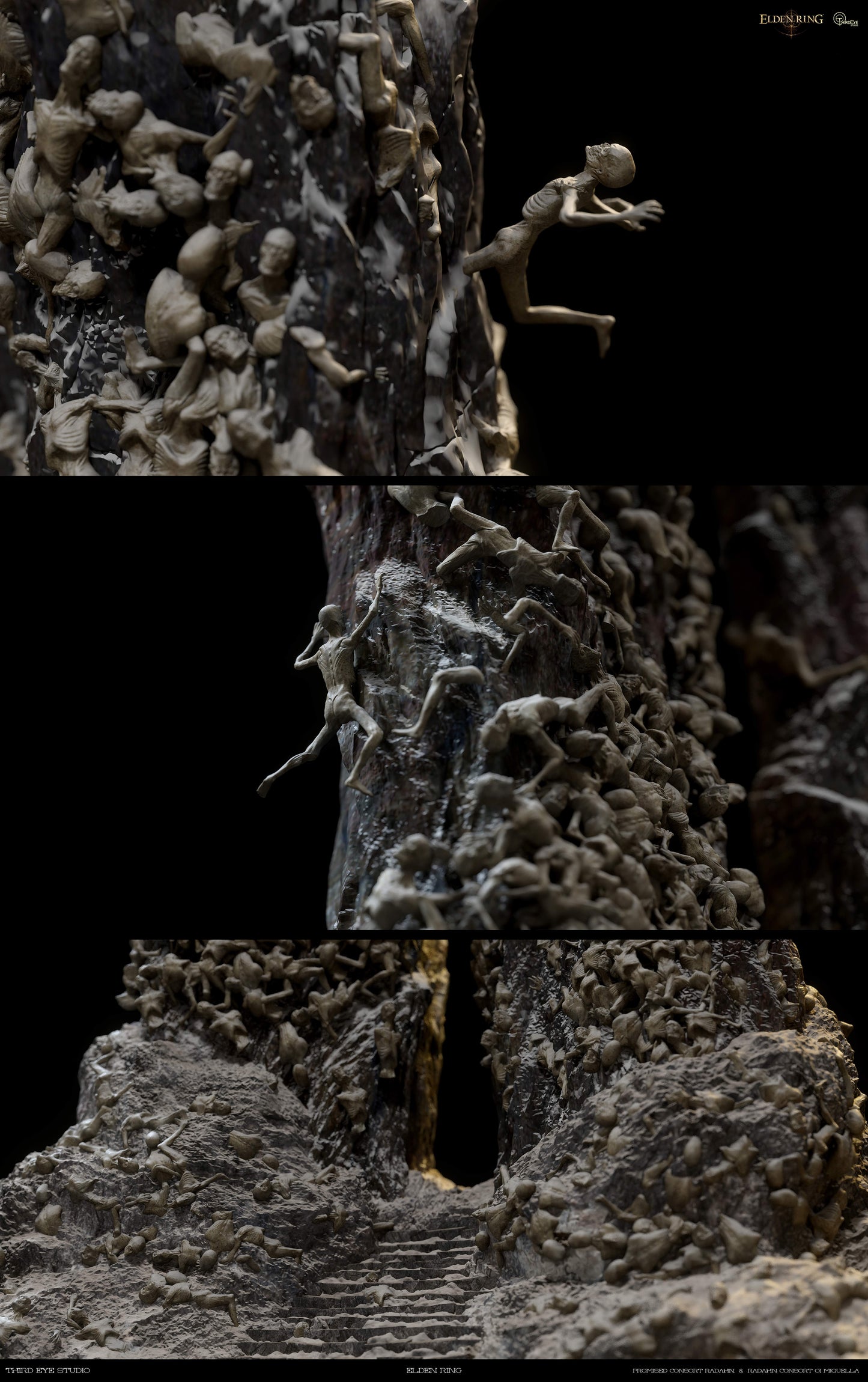 THIRD EYE STUDIO – ELDEN RING: 3. PROMISED CONSORT RADAHN AND RADAHN, CONSORT OF MIQUELLA [PRE-ORDER]