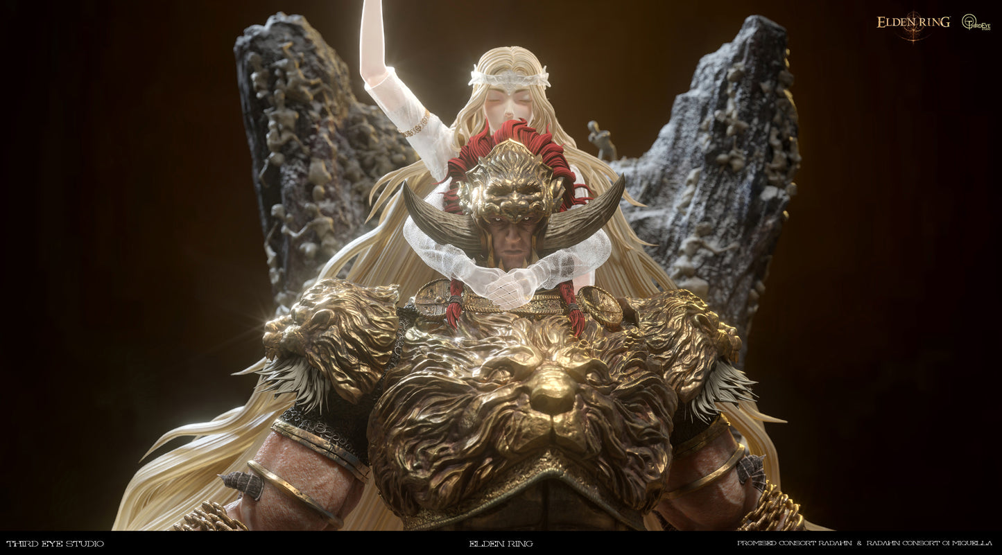 THIRD EYE STUDIO – ELDEN RING: 3. PROMISED CONSORT RADAHN AND RADAHN, CONSORT OF MIQUELLA [PRE-ORDER]