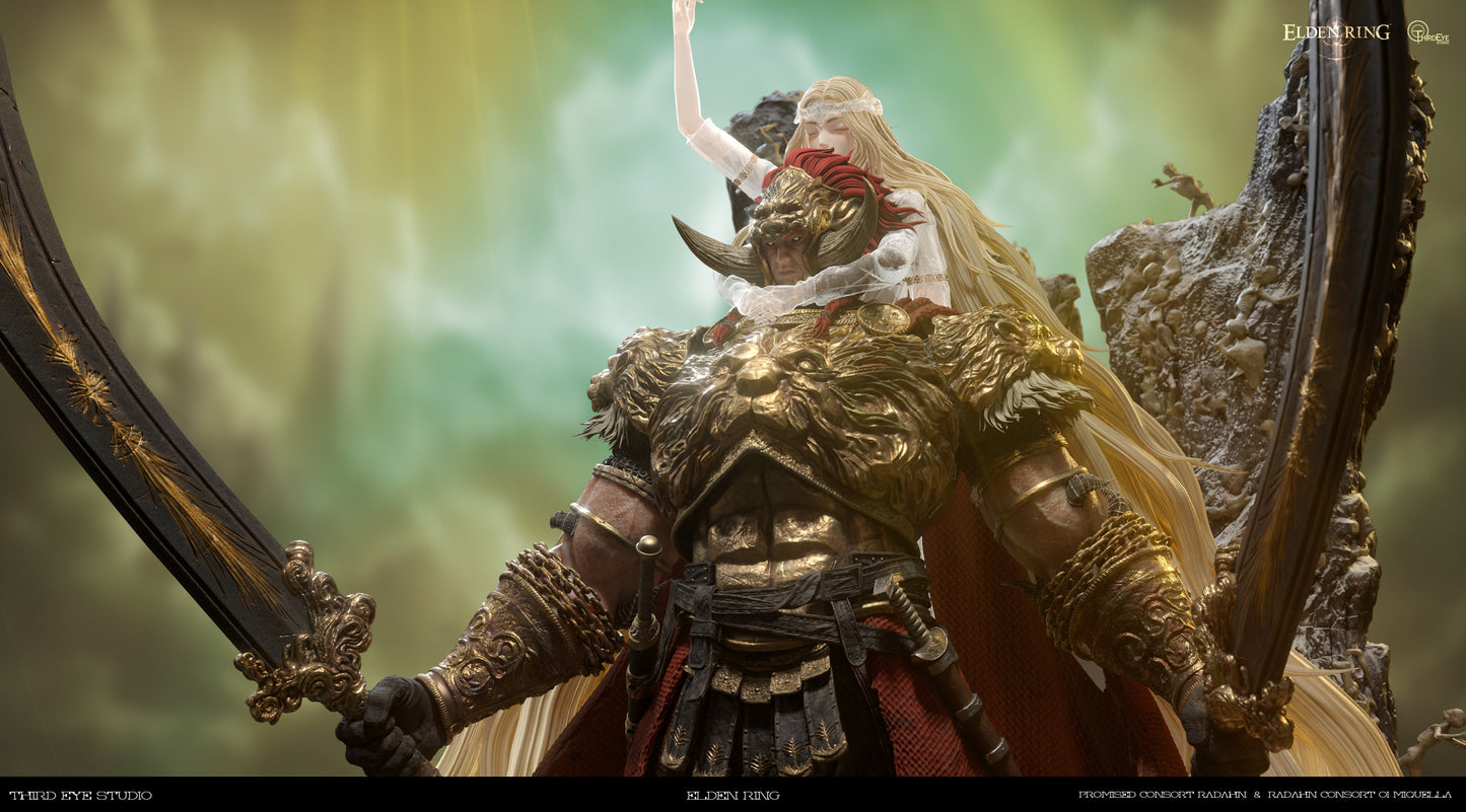 THIRD EYE STUDIO – ELDEN RING: 3. PROMISED CONSORT RADAHN AND RADAHN, CONSORT OF MIQUELLA [PRE-ORDER]