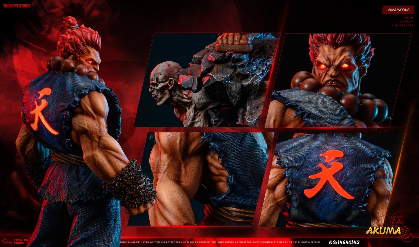 THIRD EYE STUDIO – STREET FIGHTER: AKUMA [PRE-ORDER]