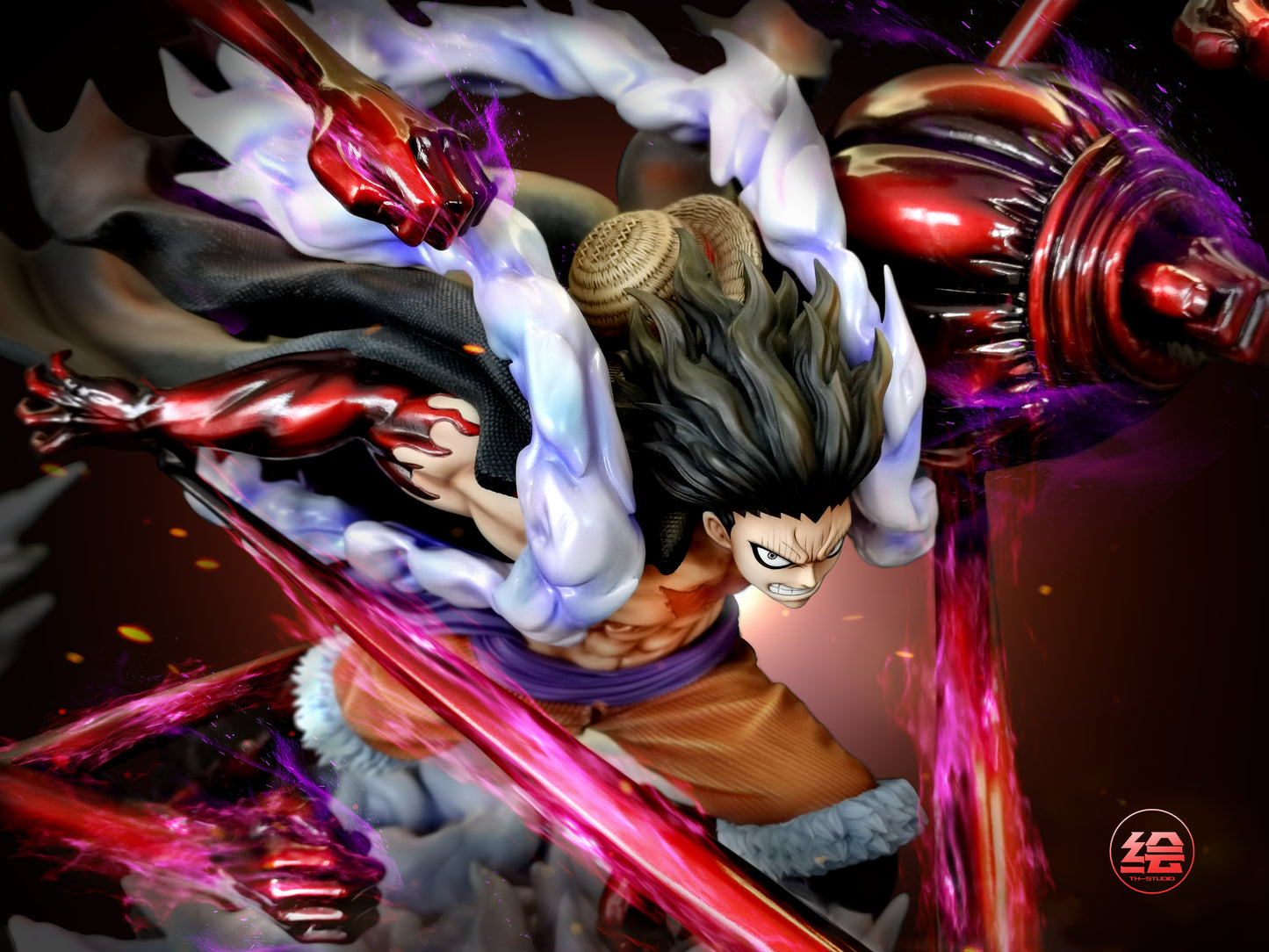 TH STUDIO – ONE PIECE: GEAR FOURTH SNAKEMAN LUFFY [IN STOCK]