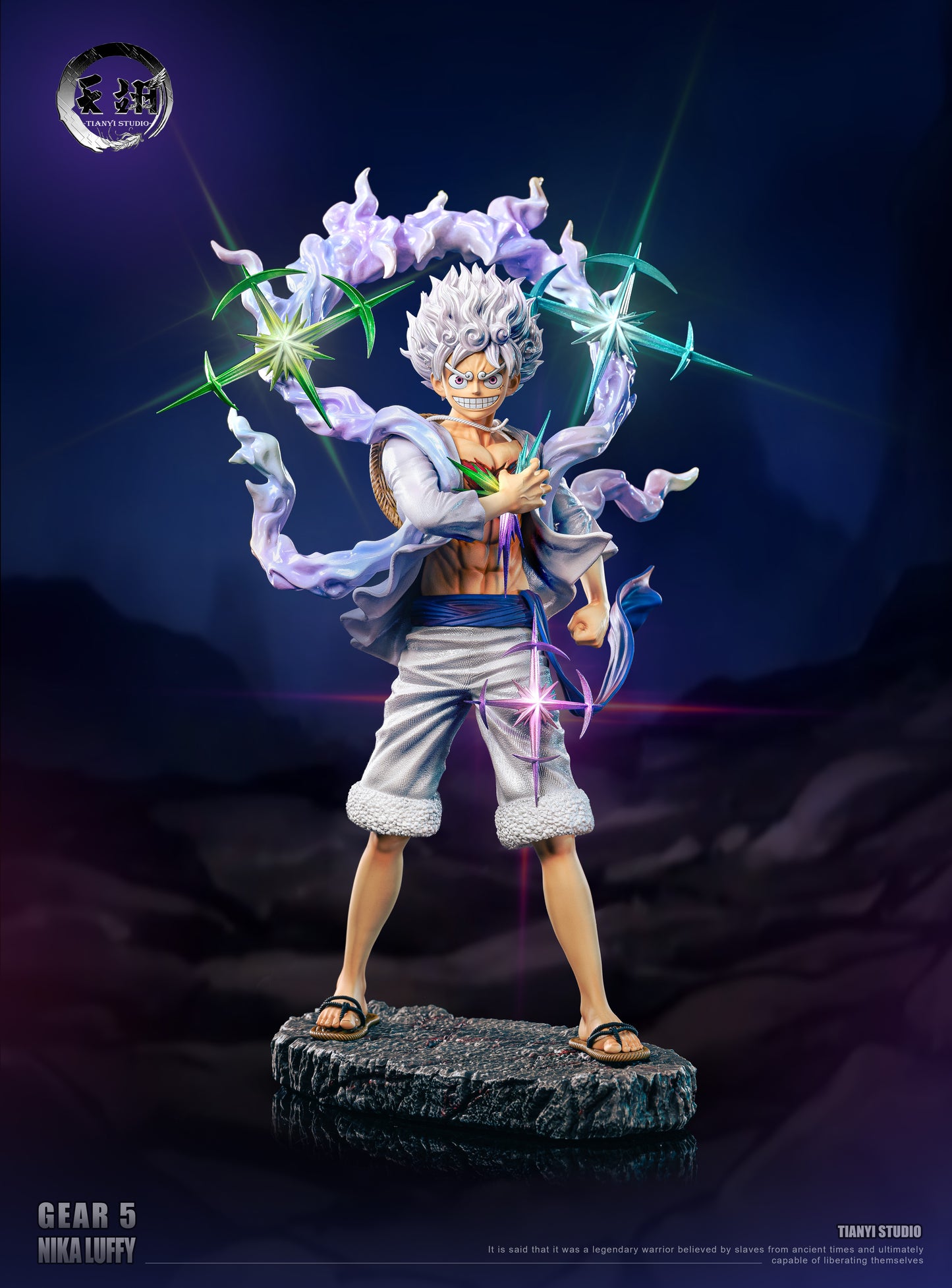 TIAN YI STUDIO – ONE PIECE: TRANSFORMATION SERIES 3. NIKA LUFFY [IN STOCK]