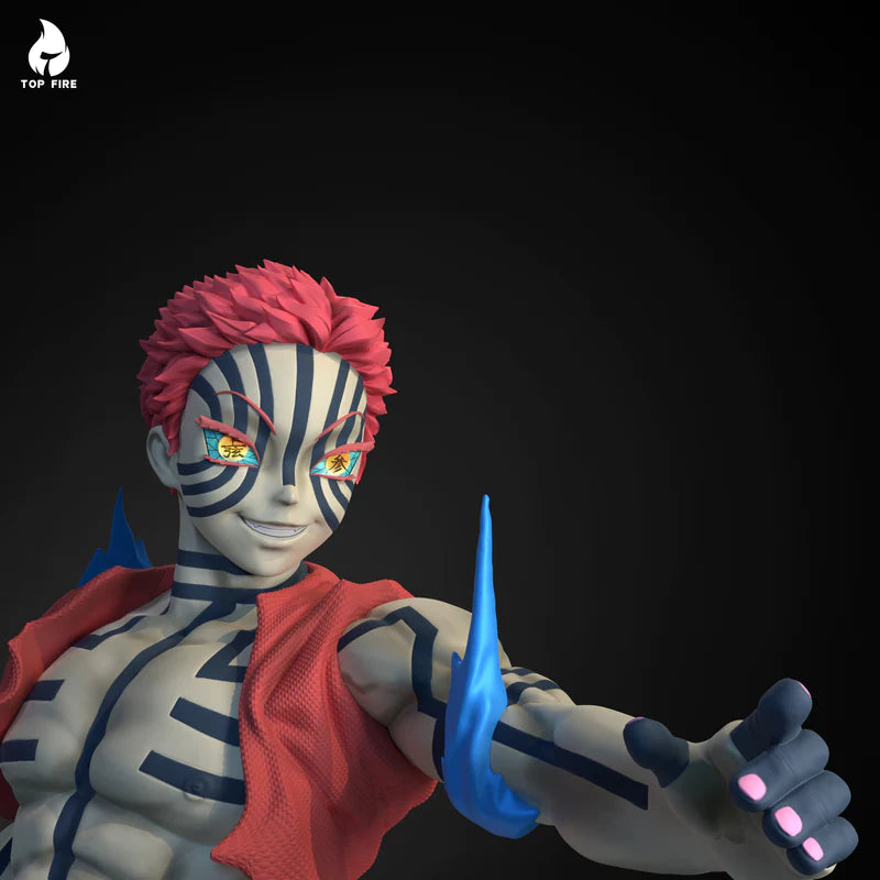 TOP FIRE STUDIO – DEMON SLAYER: UPPER RANK THREE, AKAZA [DISCONTINUED]