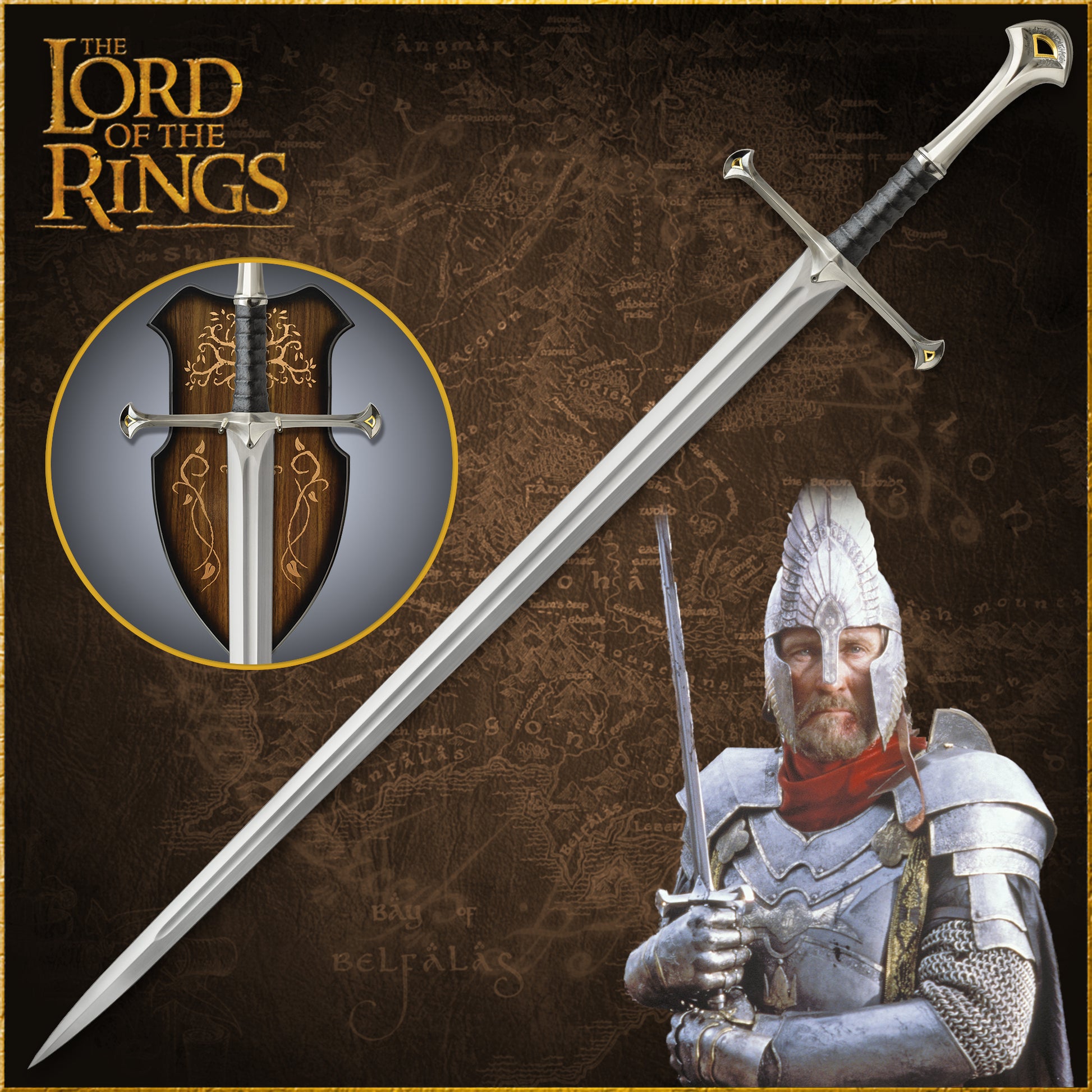 UNITED CUTLERY – LORD OF THE RINGS: SWORD OF NARSIL (UC1267) – FF
