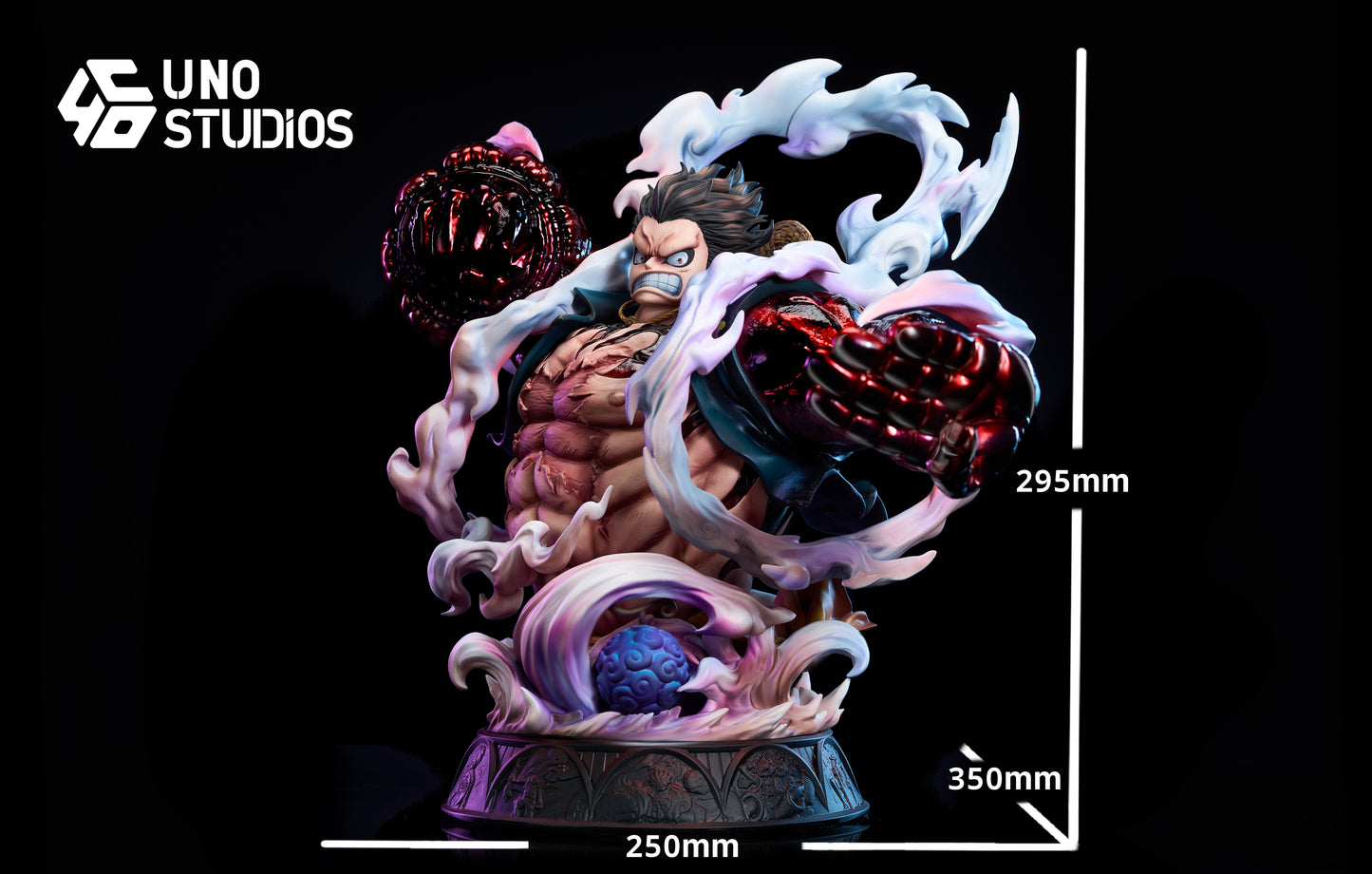 UNO STUDIO – ONE PIECE: BUST SERIES 4. GEAR FOURTH LUFFY [IN STOCK]
