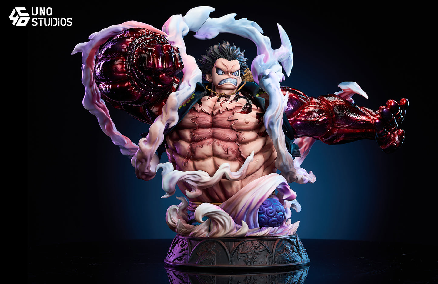 UNO STUDIO – ONE PIECE: BUST SERIES 4. GEAR FOURTH LUFFY [IN STOCK]