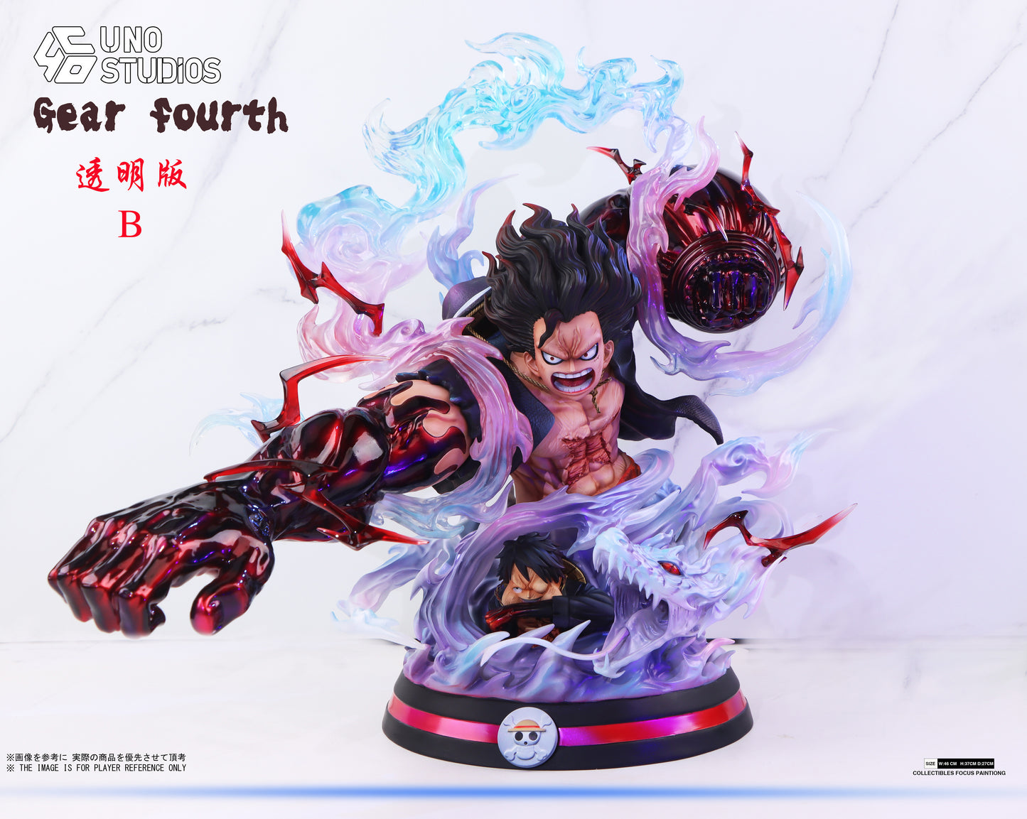 UNO STUDIO – ONE PIECE: BUST SERIES, GEAR FOURTH SNAKEMAN LUFFY [PRE-ORDER]