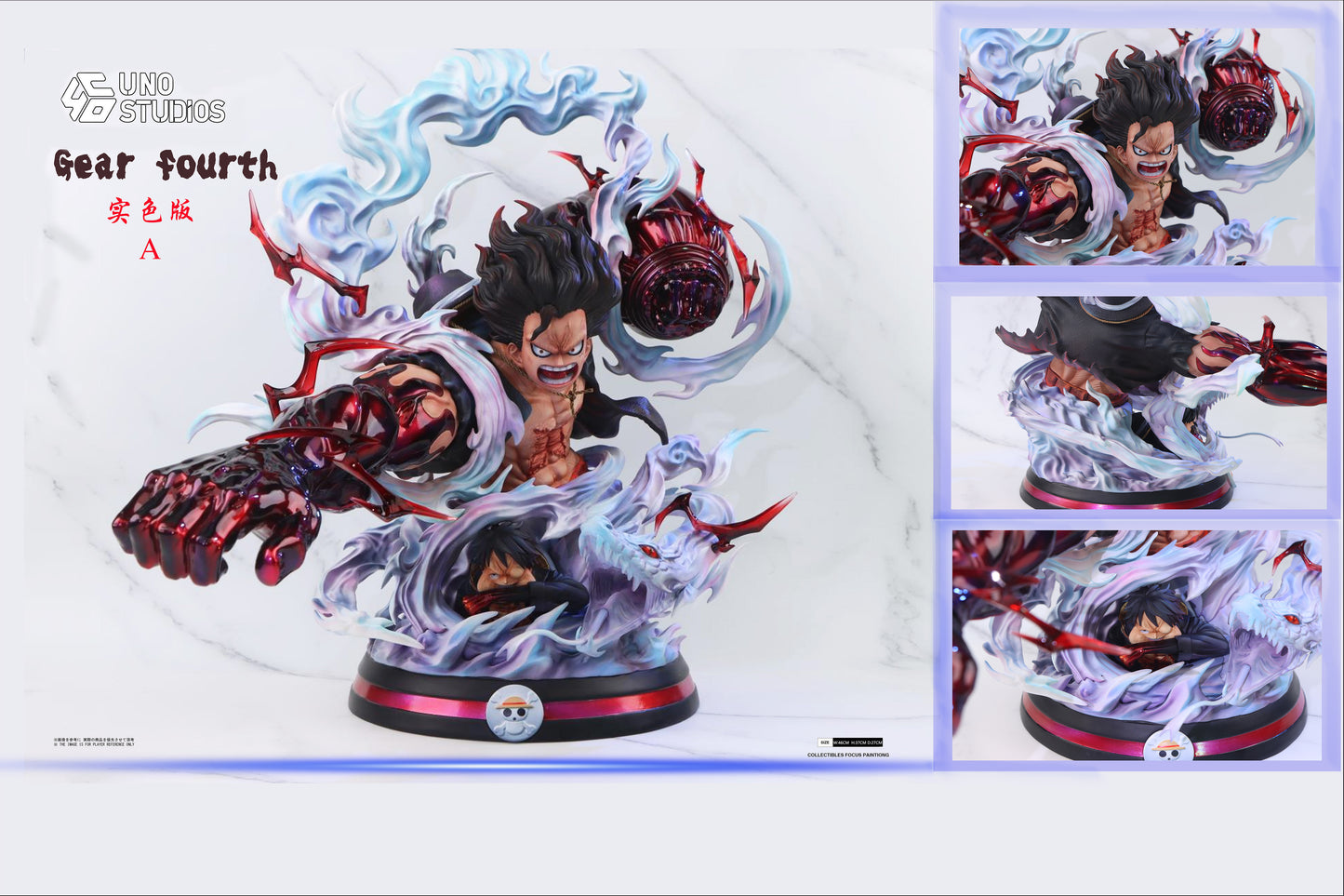 UNO STUDIO – ONE PIECE: BUST SERIES, GEAR FOURTH SNAKEMAN LUFFY [PRE-ORDER]