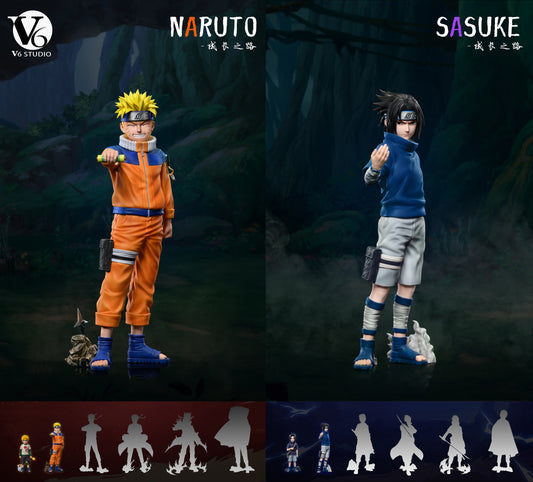 V6 STUDIO – NARUTO: LIFE OF NARUTO AND SASUKE SERIES, PART 2 [IN STOCK]