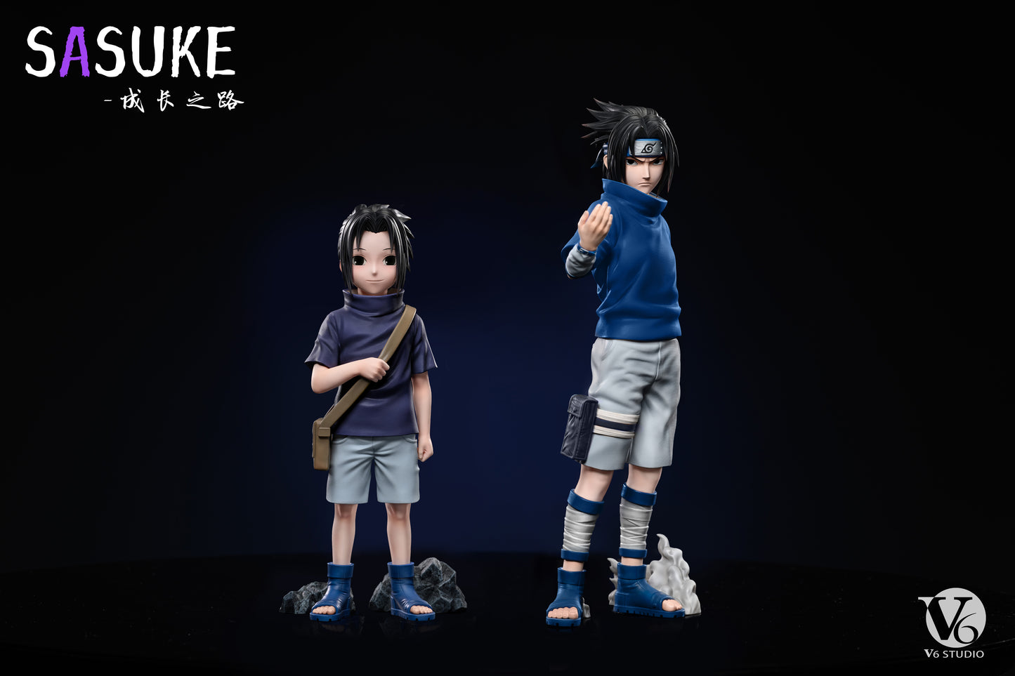 V6 STUDIO – NARUTO: LIFE OF NARUTO AND SASUKE SERIES, PART 2 [IN STOCK]