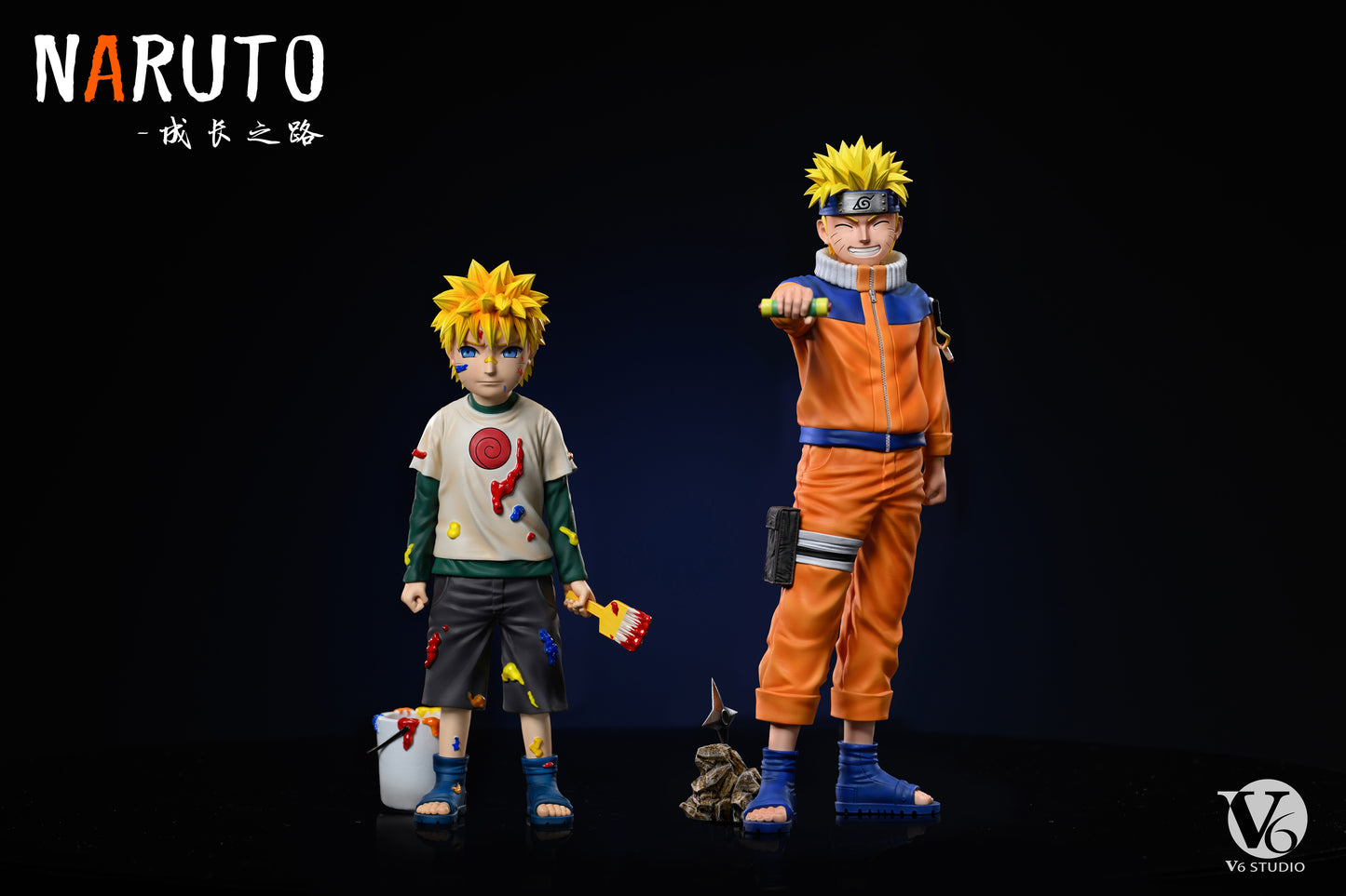 V6 STUDIO – NARUTO: LIFE OF NARUTO AND SASUKE SERIES, PART 2 [IN STOCK]